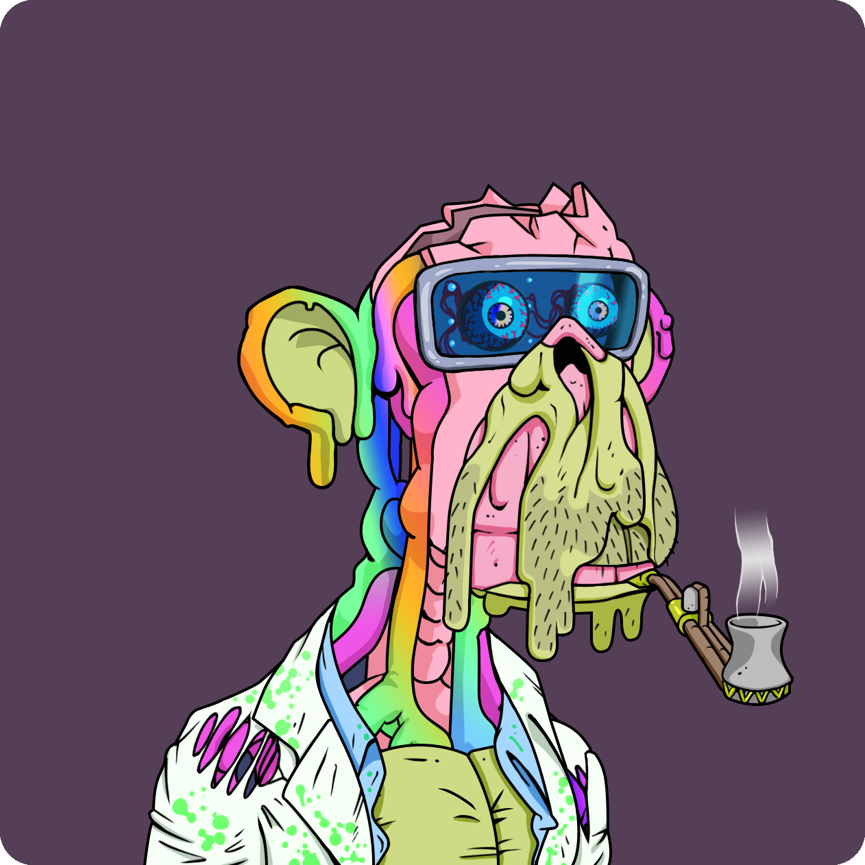 Yuga Labs - Mutant Ape Yacht Club - NFT # 22166