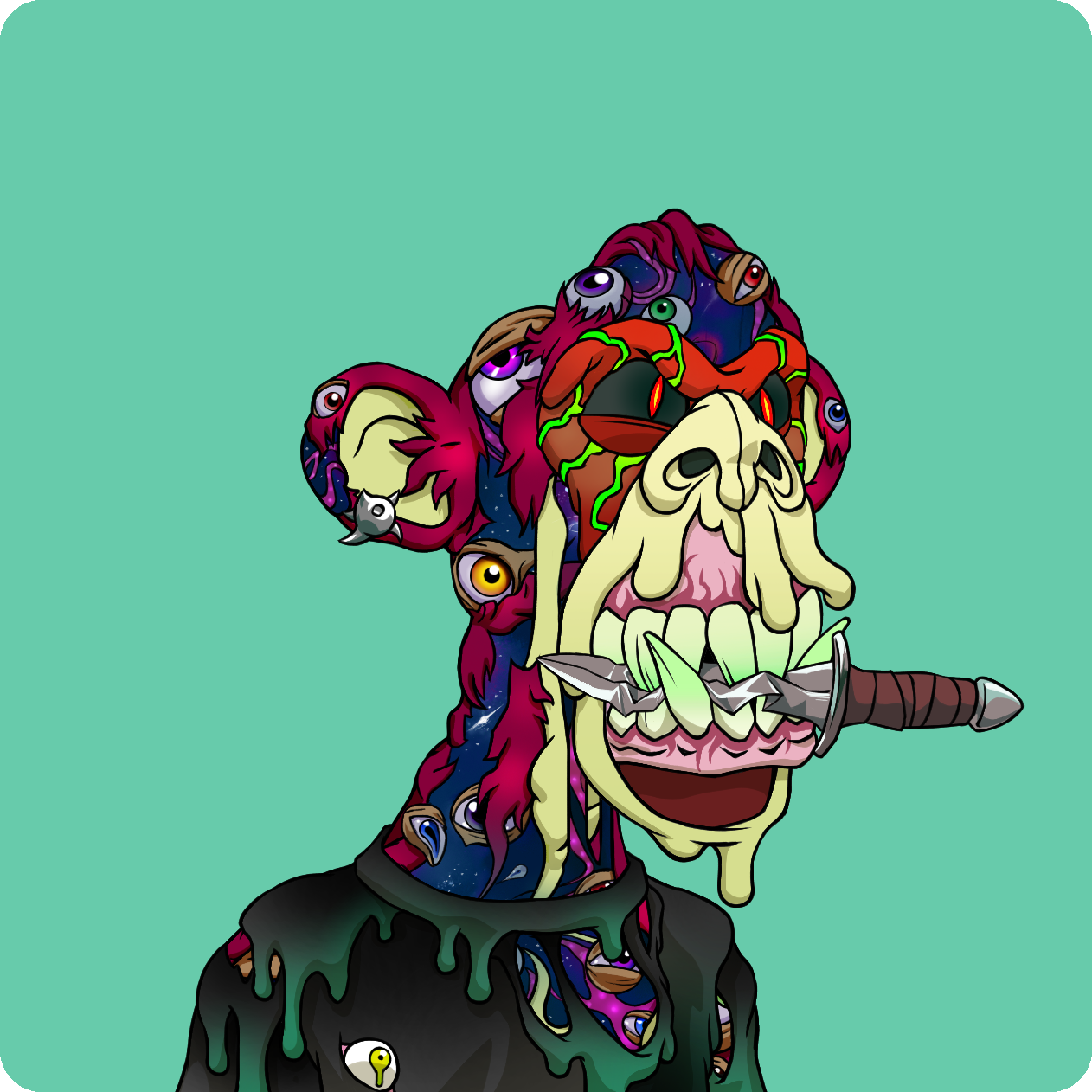 Yuga Labs - Mutant Ape Yacht Club - NFT # 5142