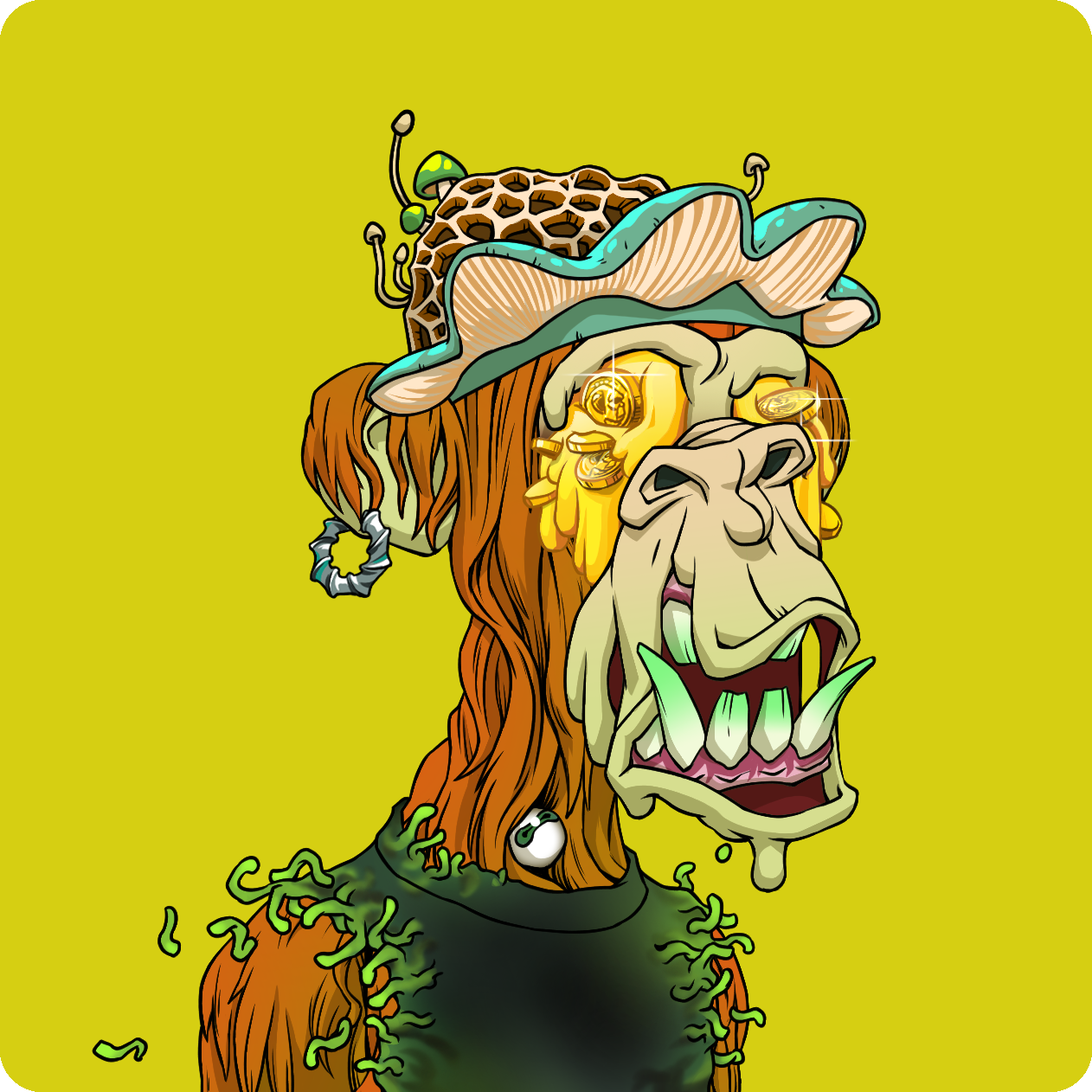 Yuga Labs - Mutant Ape Yacht Club - NFT # 13921