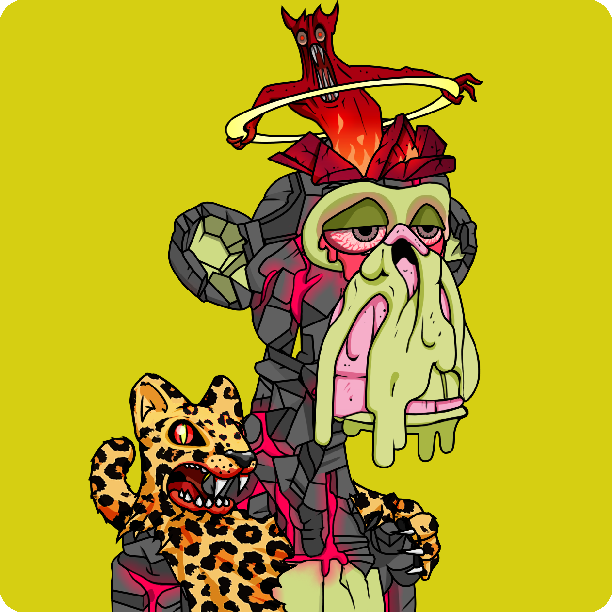 Yuga Labs - Mutant Ape Yacht Club - NFT # 20550