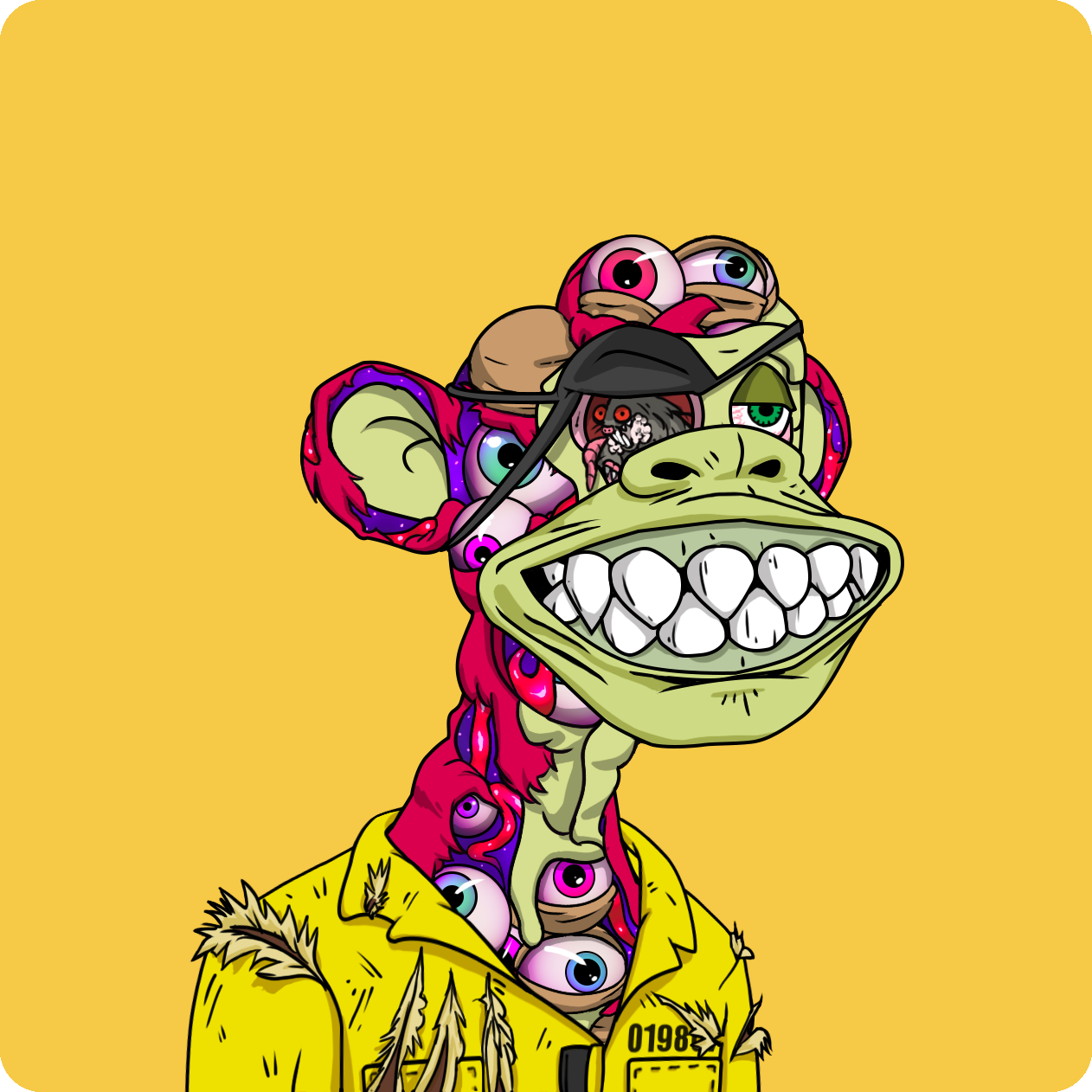 Yuga Labs - Mutant Ape Yacht Club - NFT # 8275