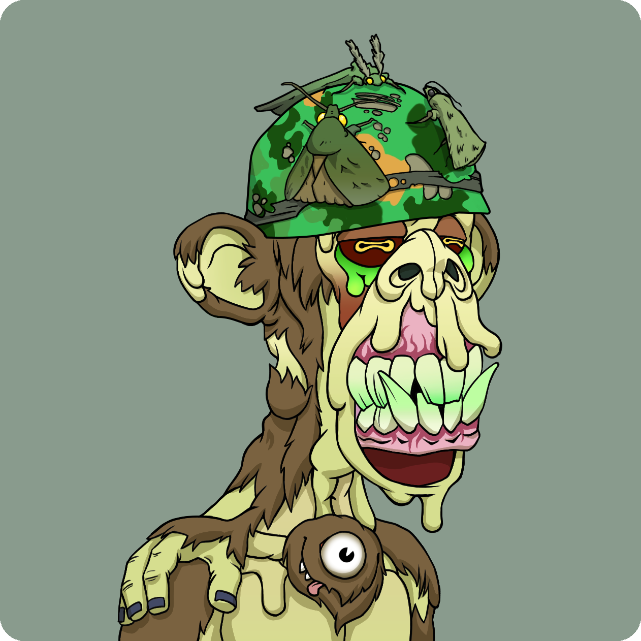 Yuga Labs - Mutant Ape Yacht Club - NFT # 9492