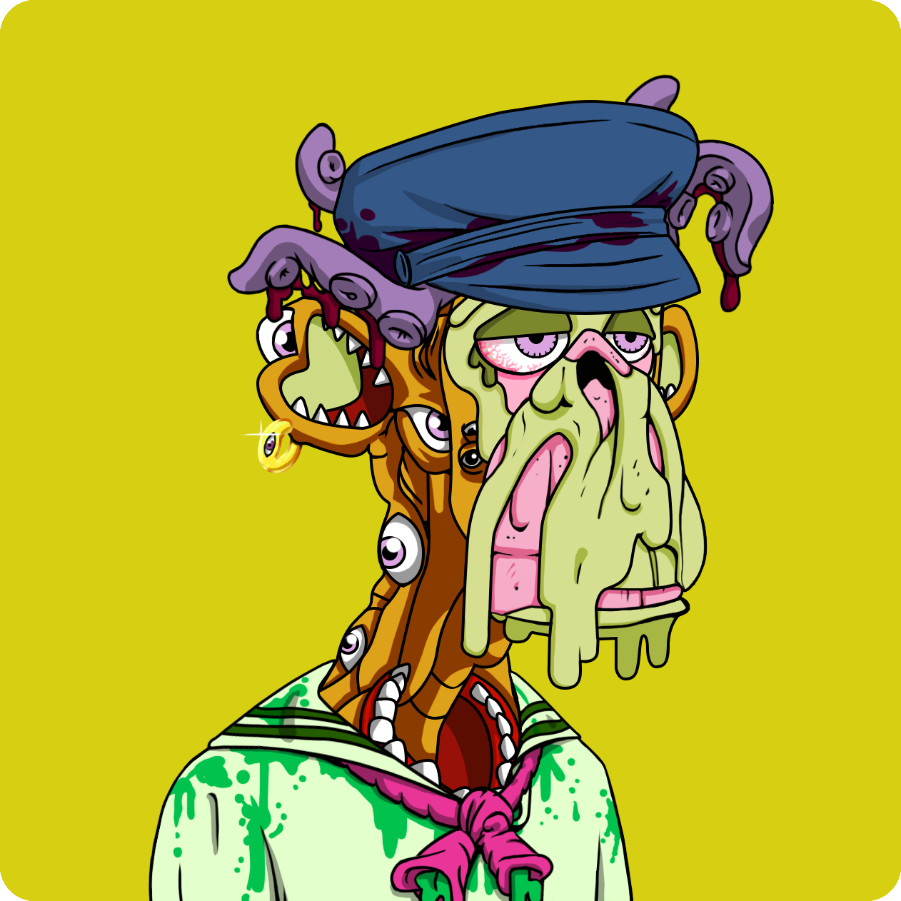 Yuga Labs - Mutant Ape Yacht Club - NFT # 1348