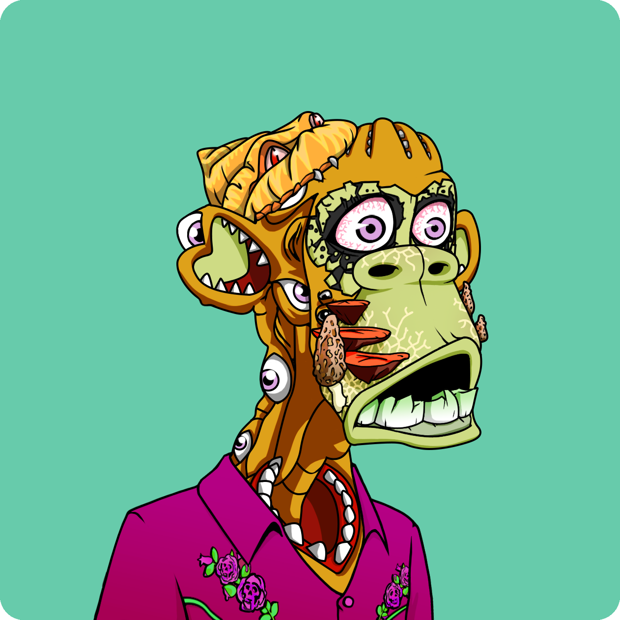 Yuga Labs - Mutant Ape Yacht Club - NFT # 3515