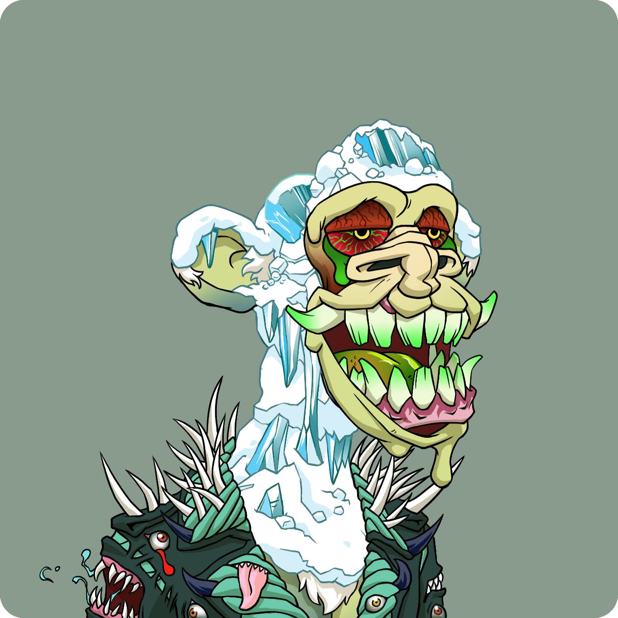 Yuga Labs - Mutant Ape Yacht Club - NFT # 8415