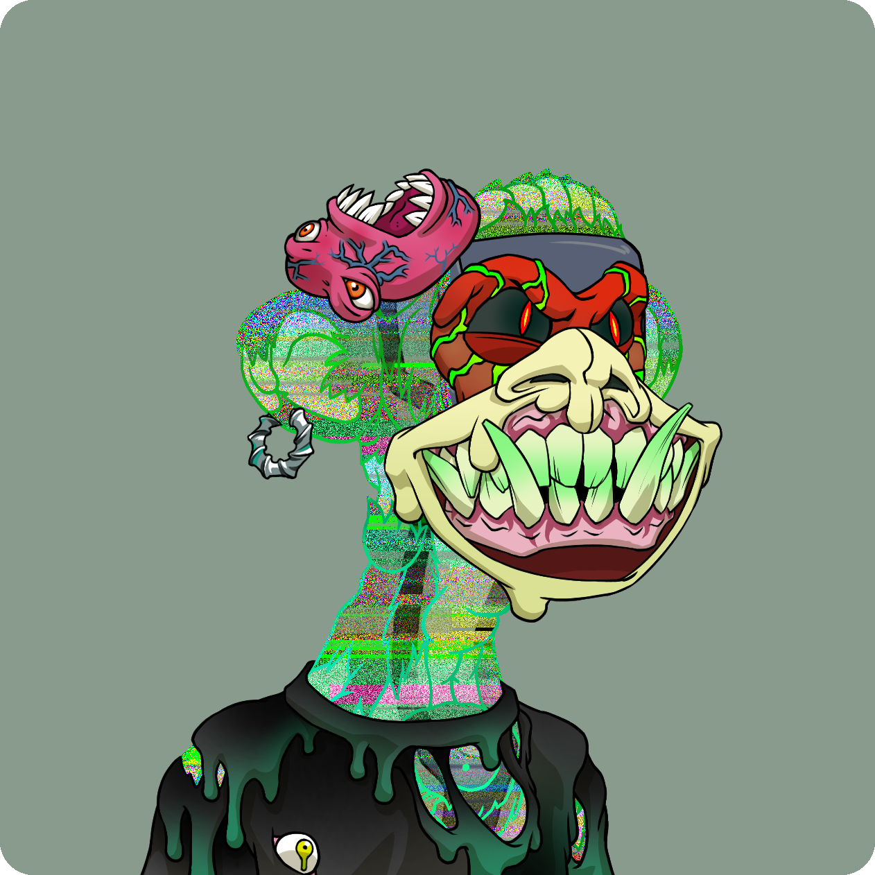 Yuga Labs - Mutant Ape Yacht Club - NFT # 1492