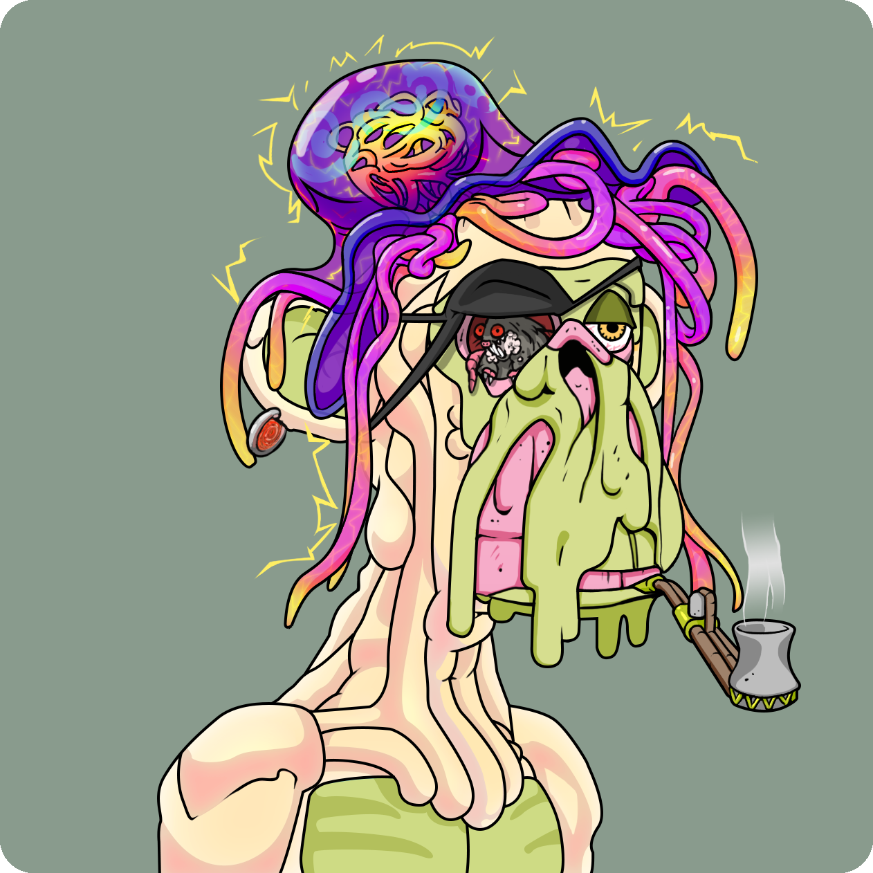 Yuga Labs - Mutant Ape Yacht Club - NFT # 1214