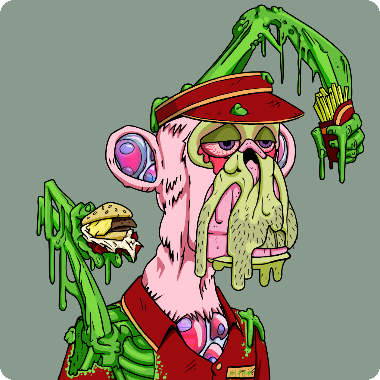 Yuga Labs - Mutant Ape Yacht Club - NFT # 8480