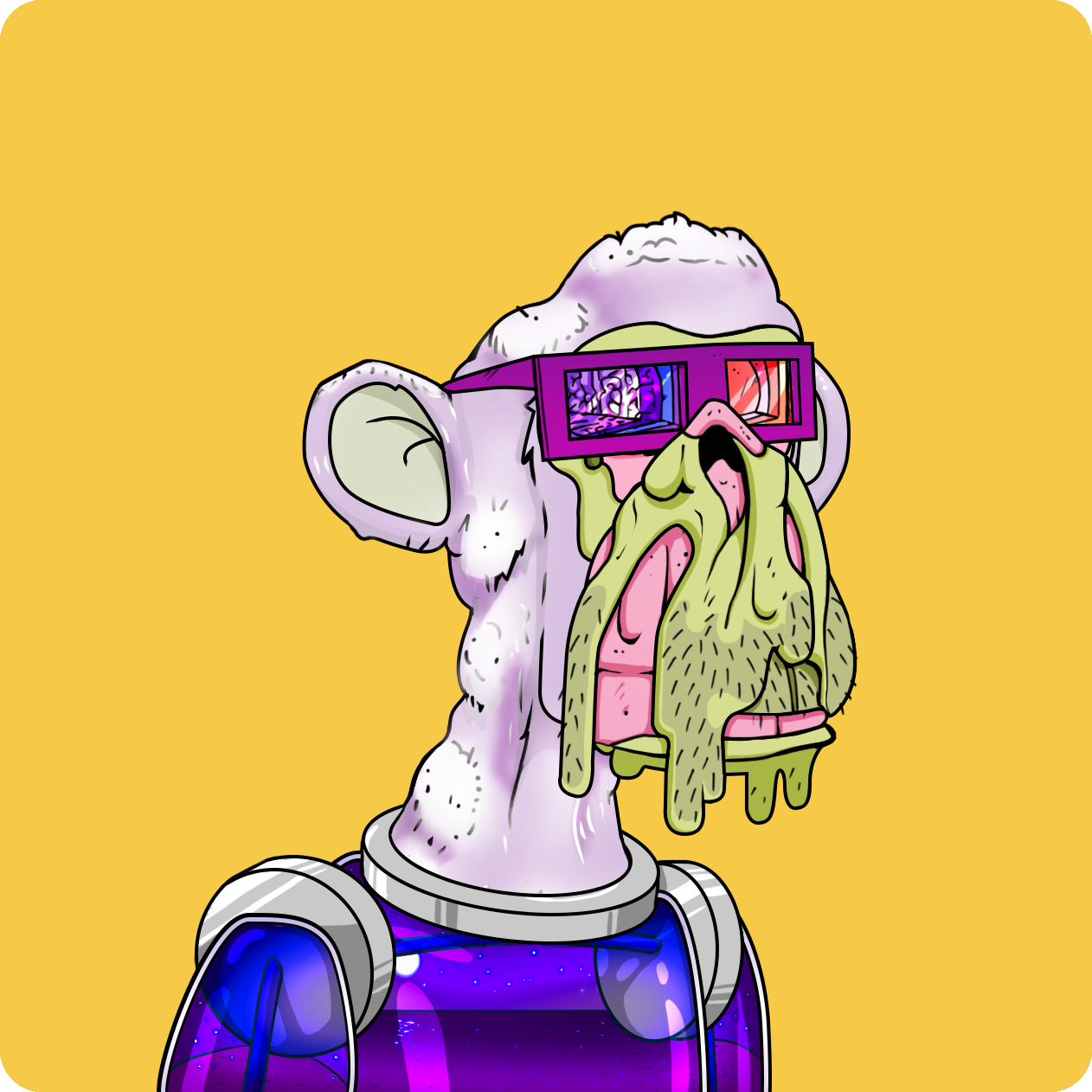 Yuga Labs - Mutant Ape Yacht Club - NFT # 10448