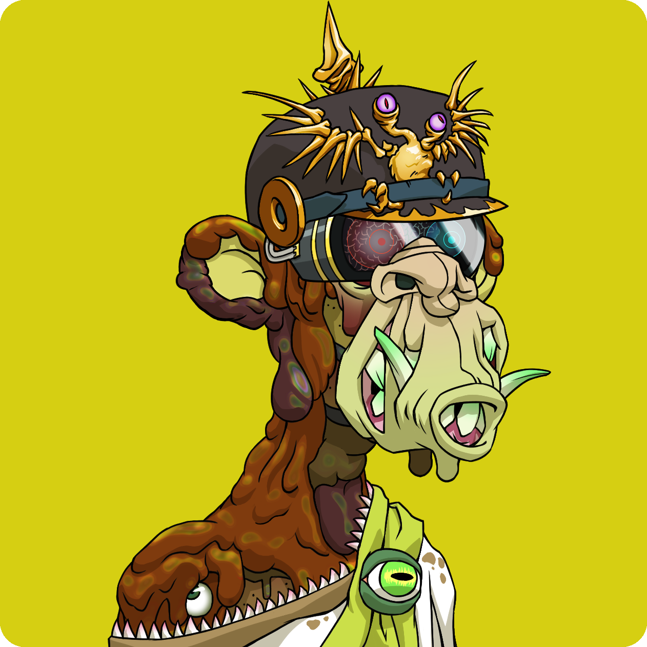 Yuga Labs - Mutant Ape Yacht Club - NFT # 3978