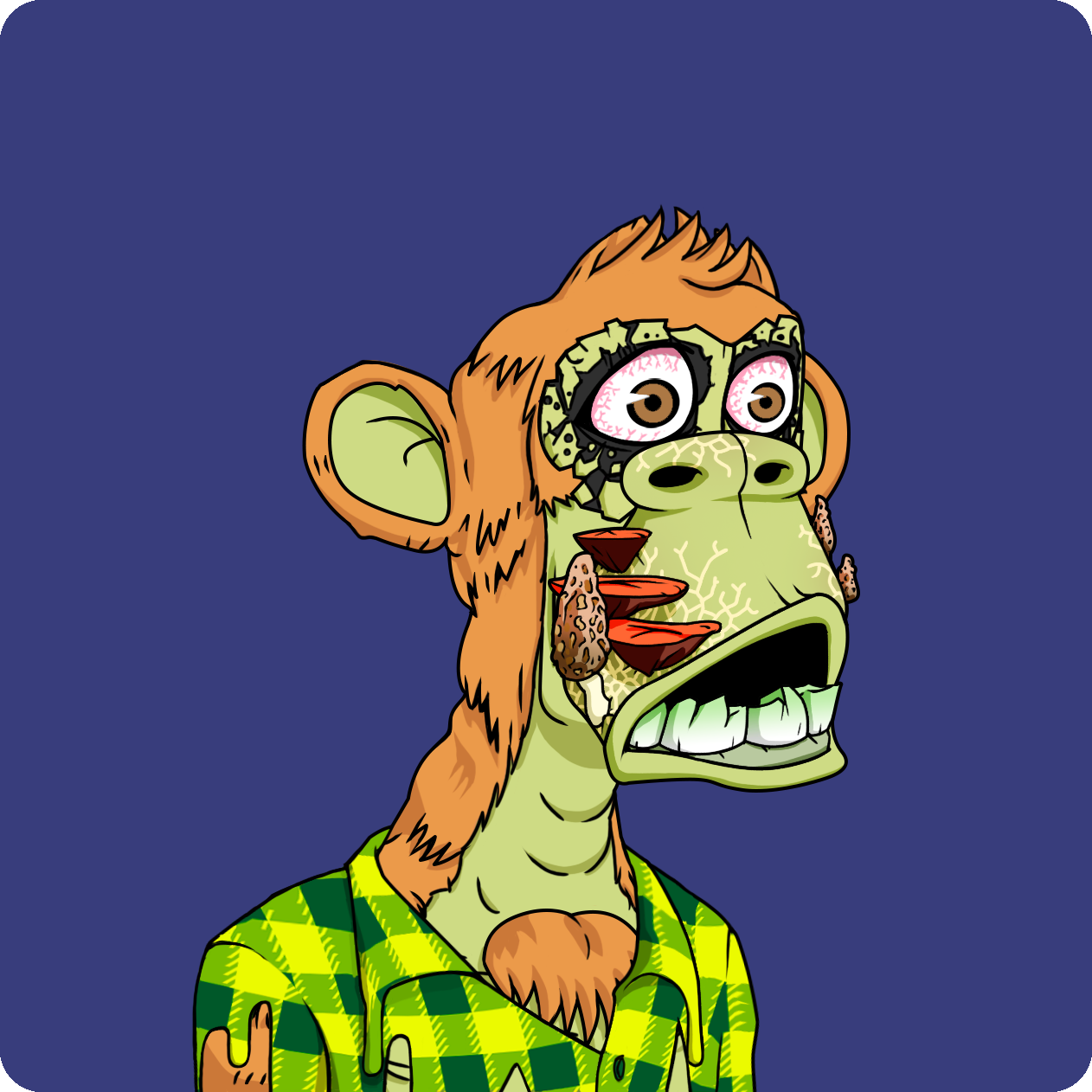 Yuga Labs - Mutant Ape Yacht Club - NFT # 9562