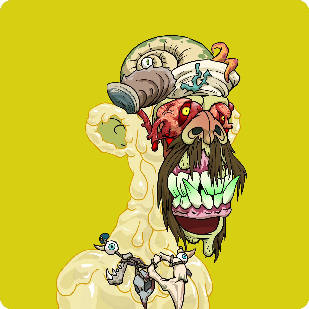 Yuga Labs - Mutant Ape Yacht Club - NFT # 7329