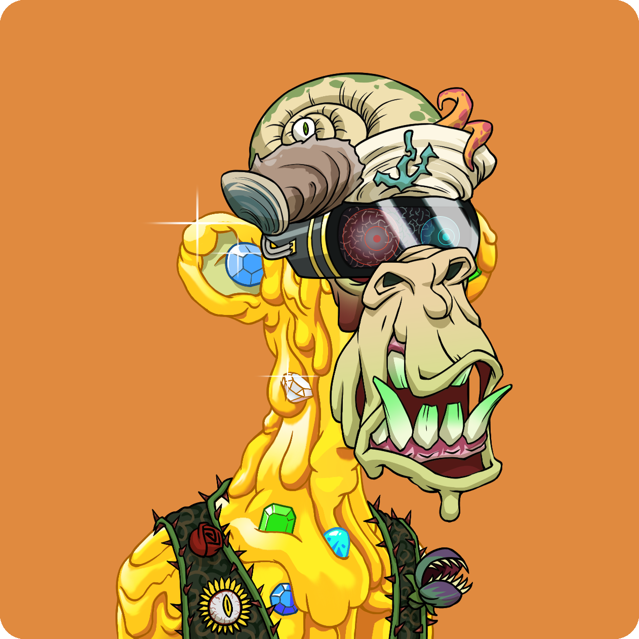 Yuga Labs - Mutant Ape Yacht Club - NFT # 19161