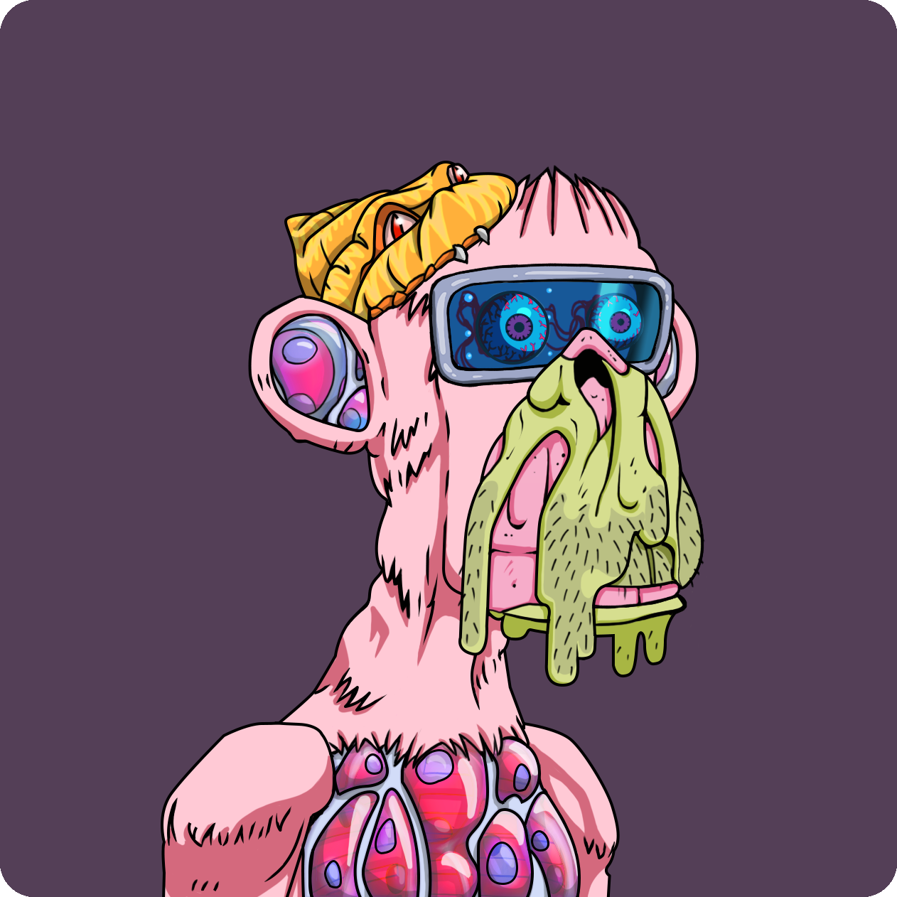 Yuga Labs - Mutant Ape Yacht Club - NFT # 7702