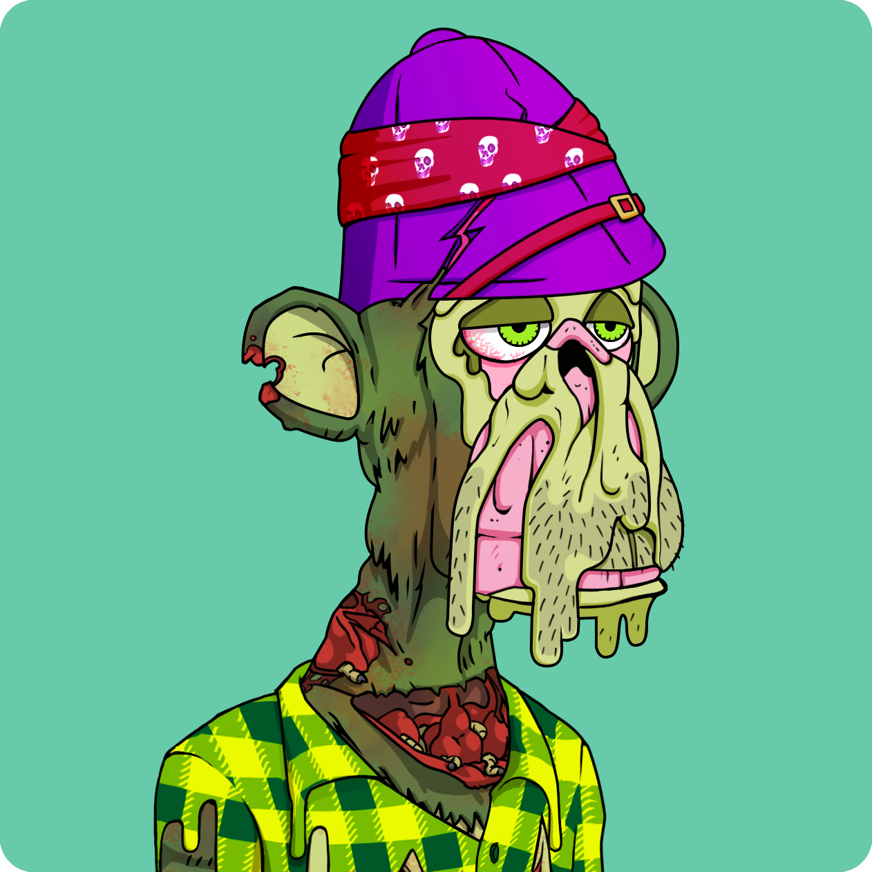 Yuga Labs - Mutant Ape Yacht Club - NFT # 287