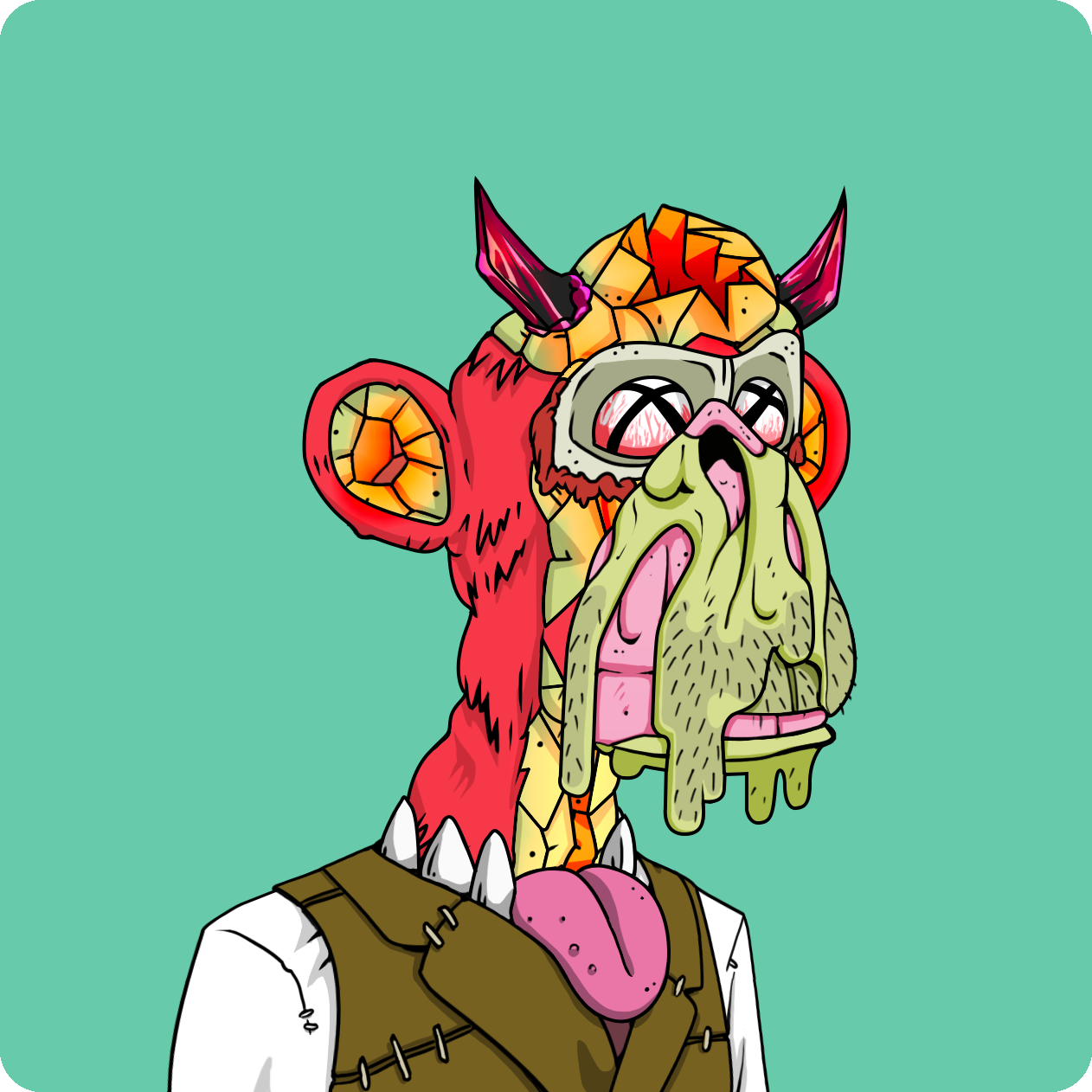 Yuga Labs - Mutant Ape Yacht Club - NFT # 9062