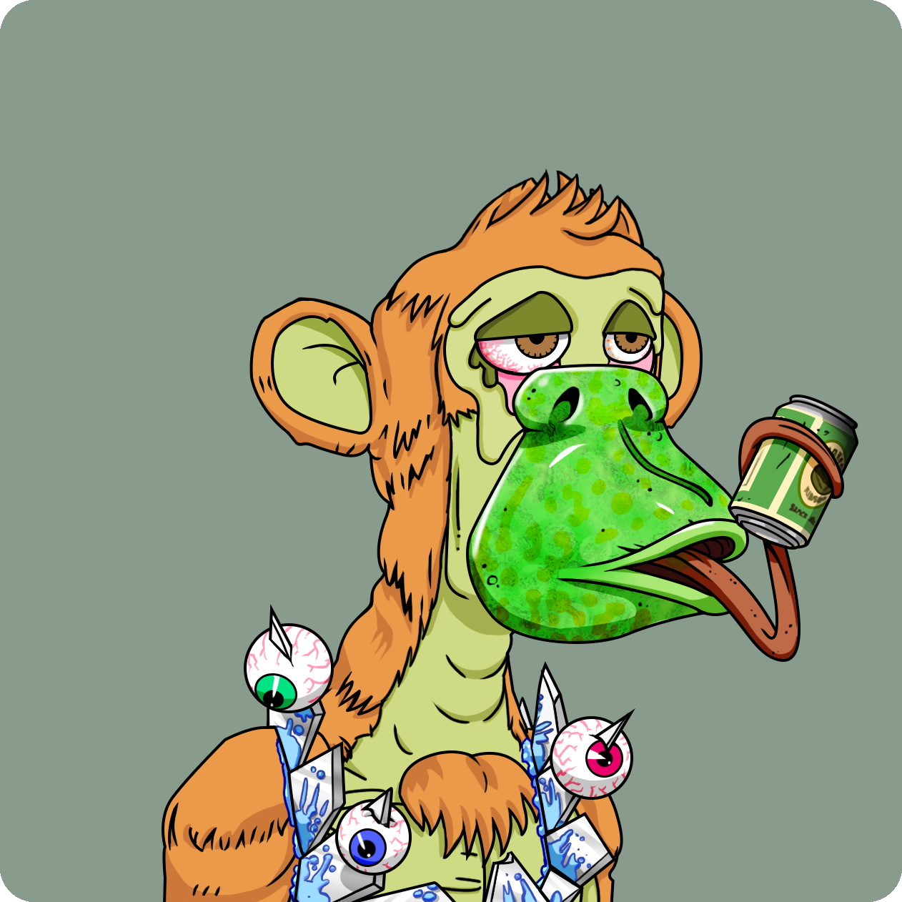 Yuga Labs - Mutant Ape Yacht Club - NFT # 3329