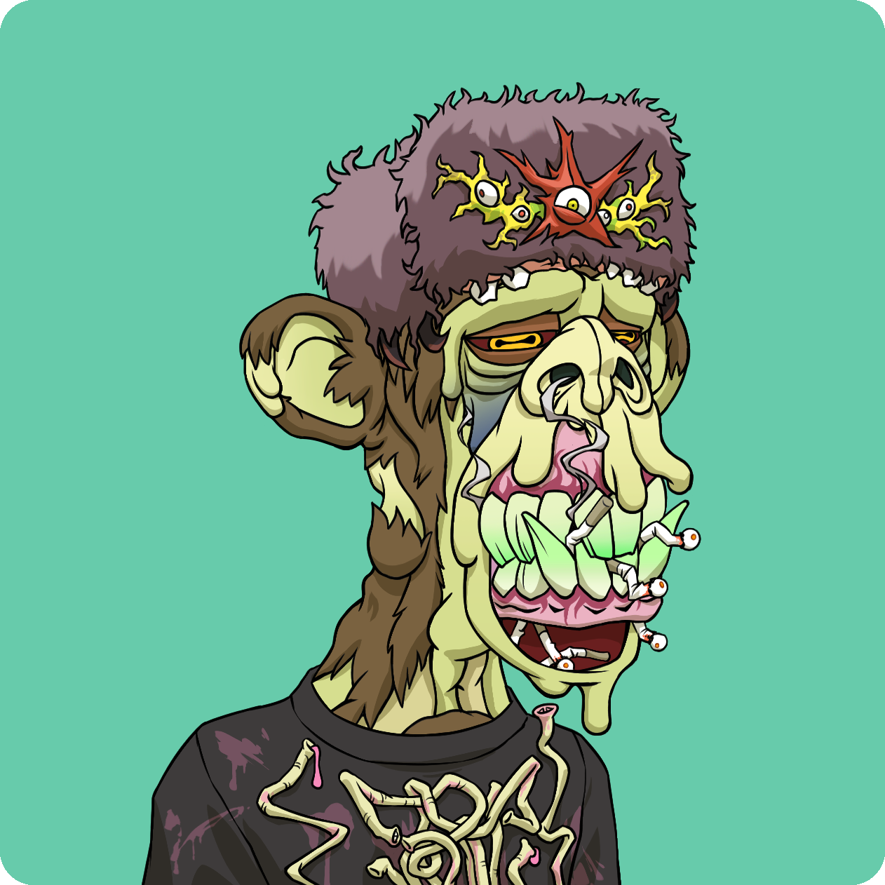 Yuga Labs - Mutant Ape Yacht Club - NFT # 1297