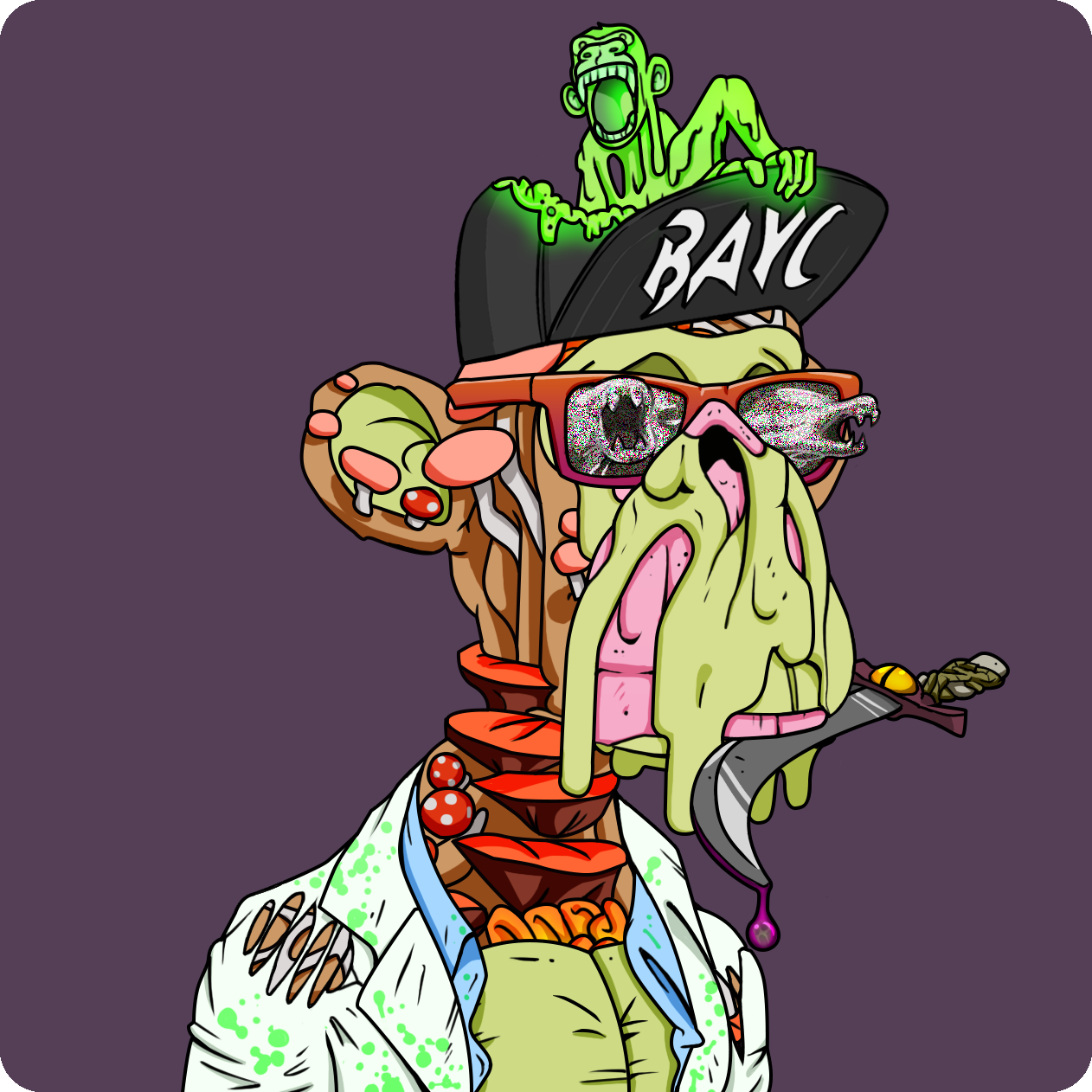 Yuga Labs - Mutant Ape Yacht Club - NFT # 16356