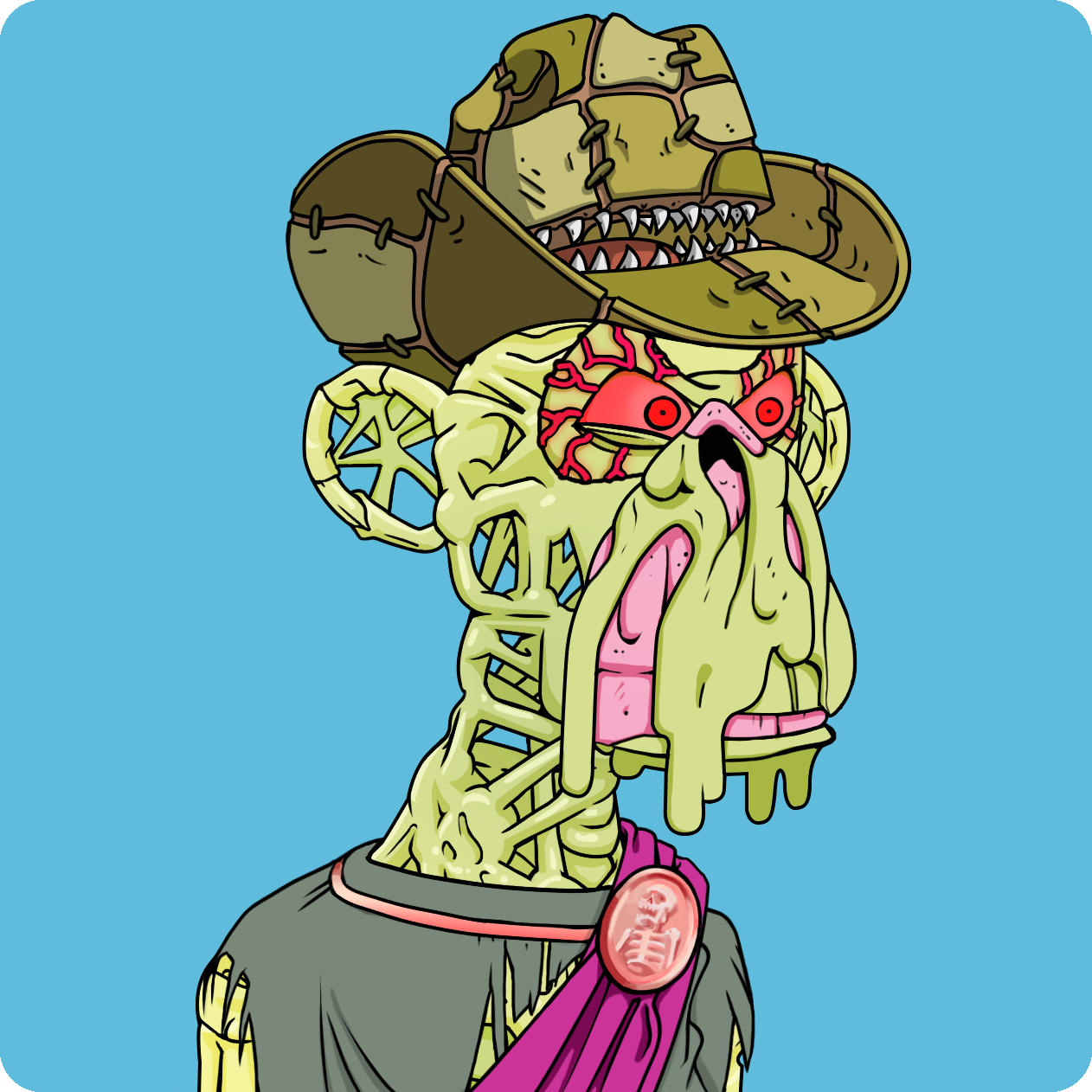 Yuga Labs - Mutant Ape Yacht Club - NFT # 24836