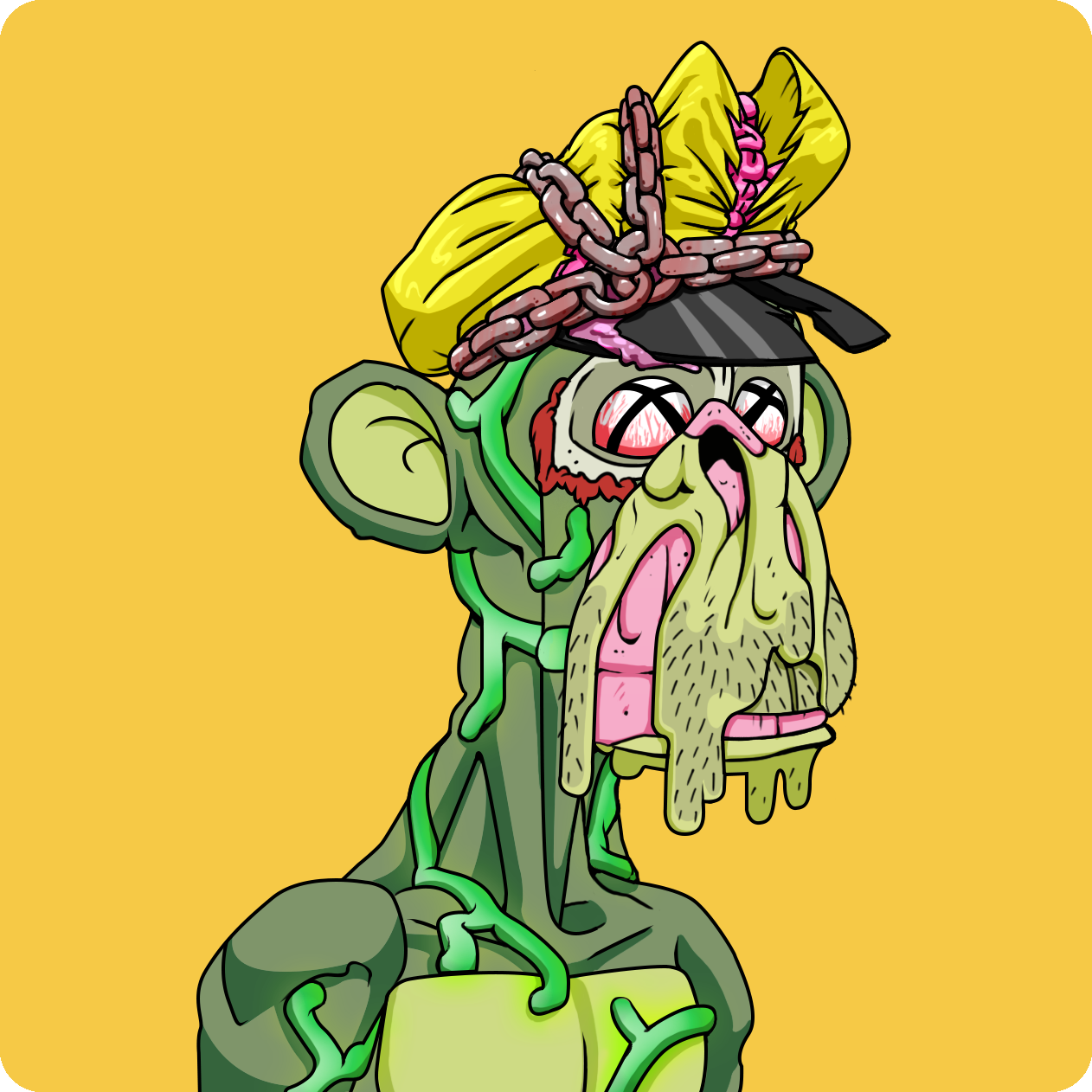 Yuga Labs - Mutant Ape Yacht Club - NFT # 19864