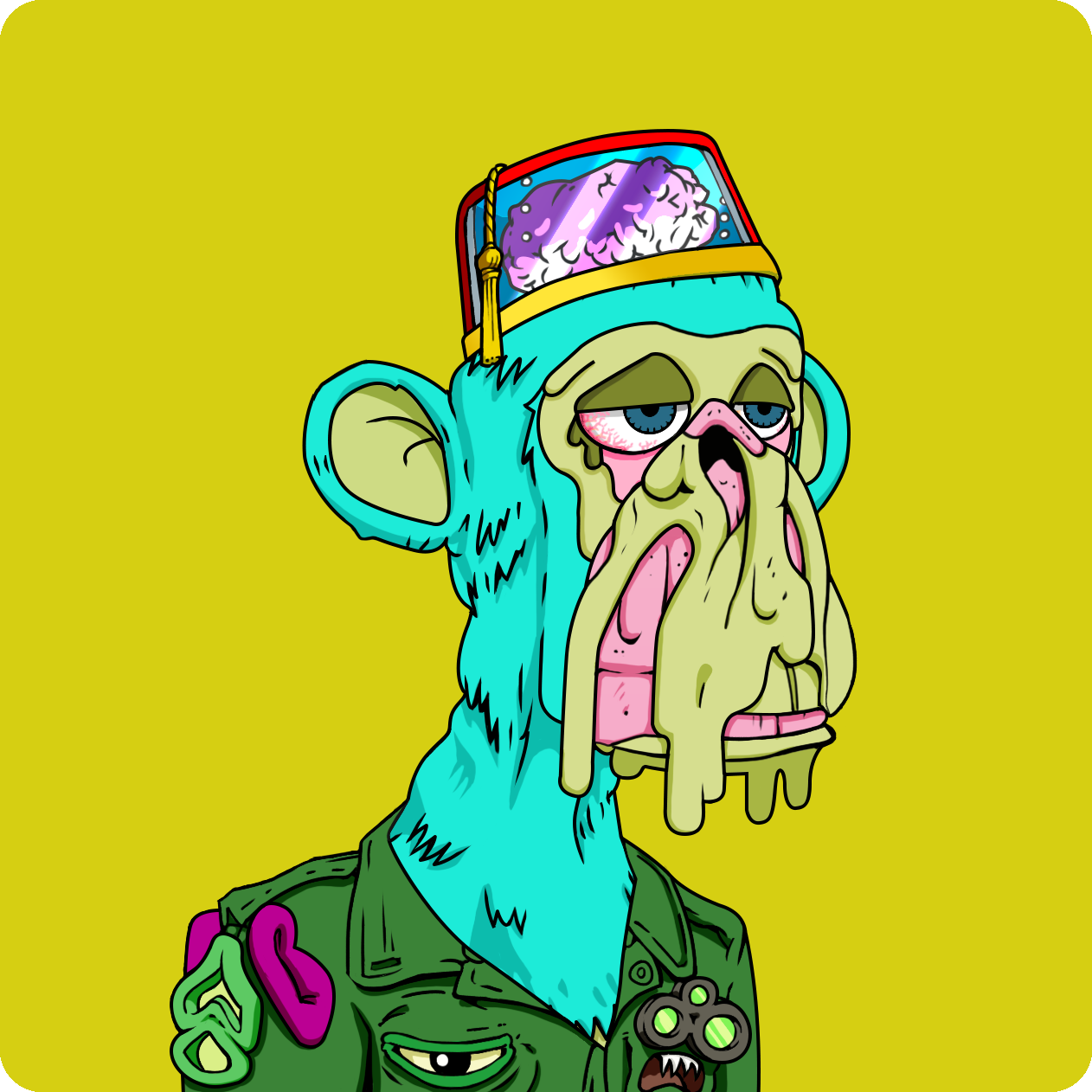 Yuga Labs - Mutant Ape Yacht Club - NFT # 7969