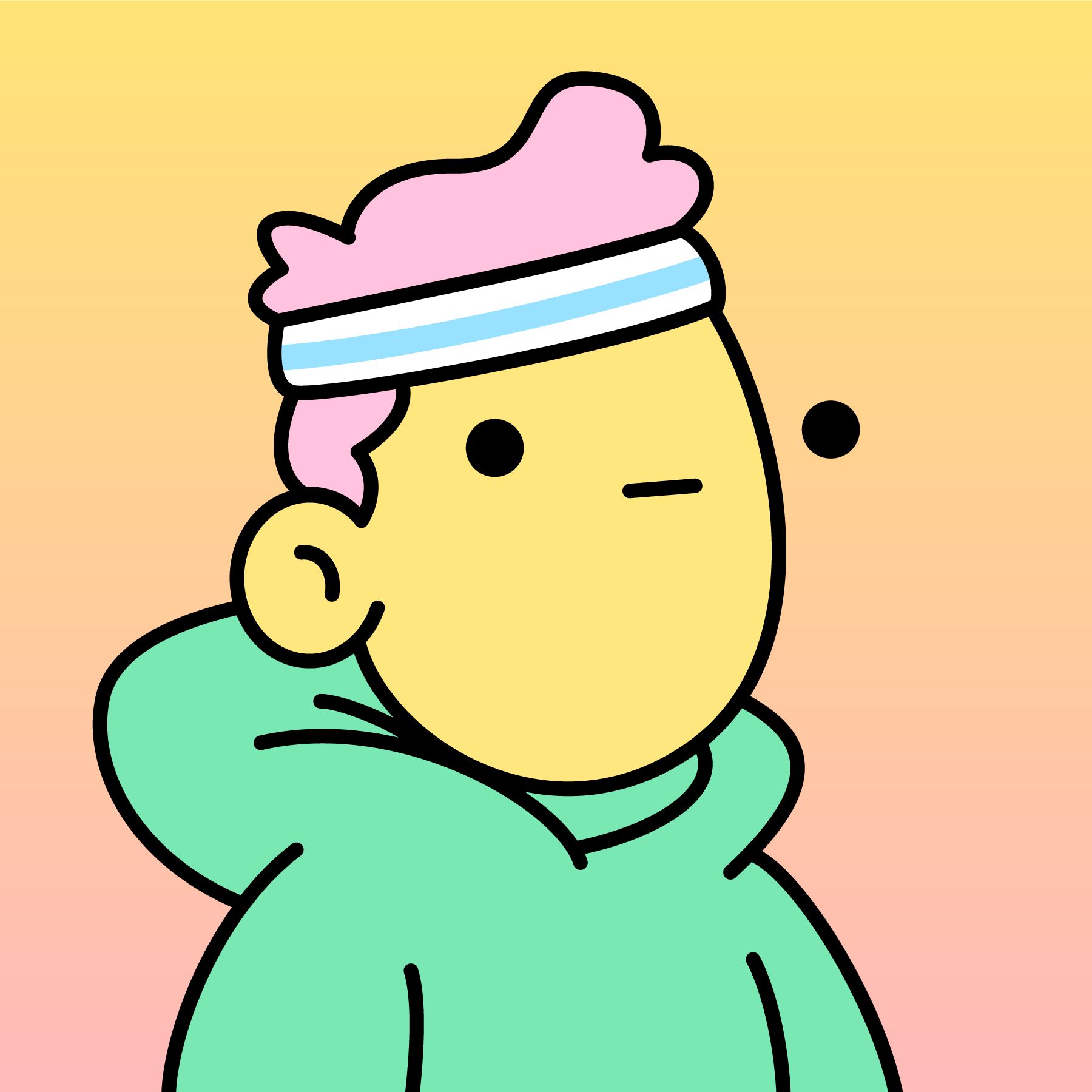 The Doodles Founders - Doodles - Doodle #107 - NFT # 107