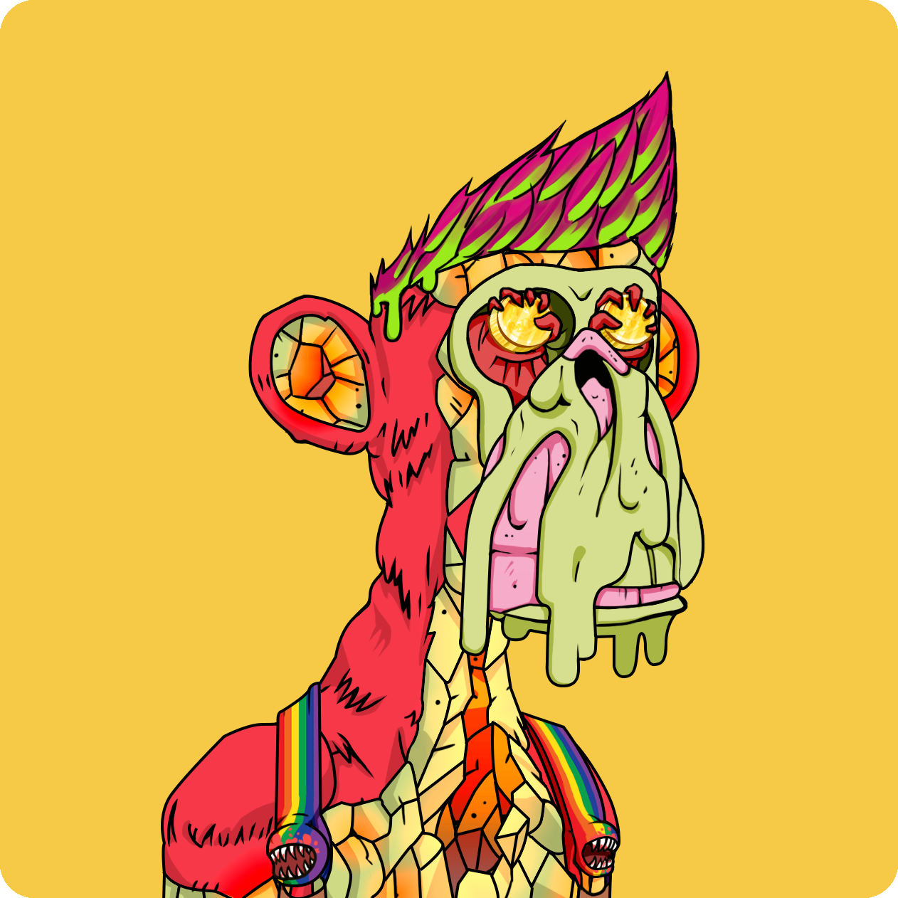 Yuga Labs - Mutant Ape Yacht Club - NFT # 21186