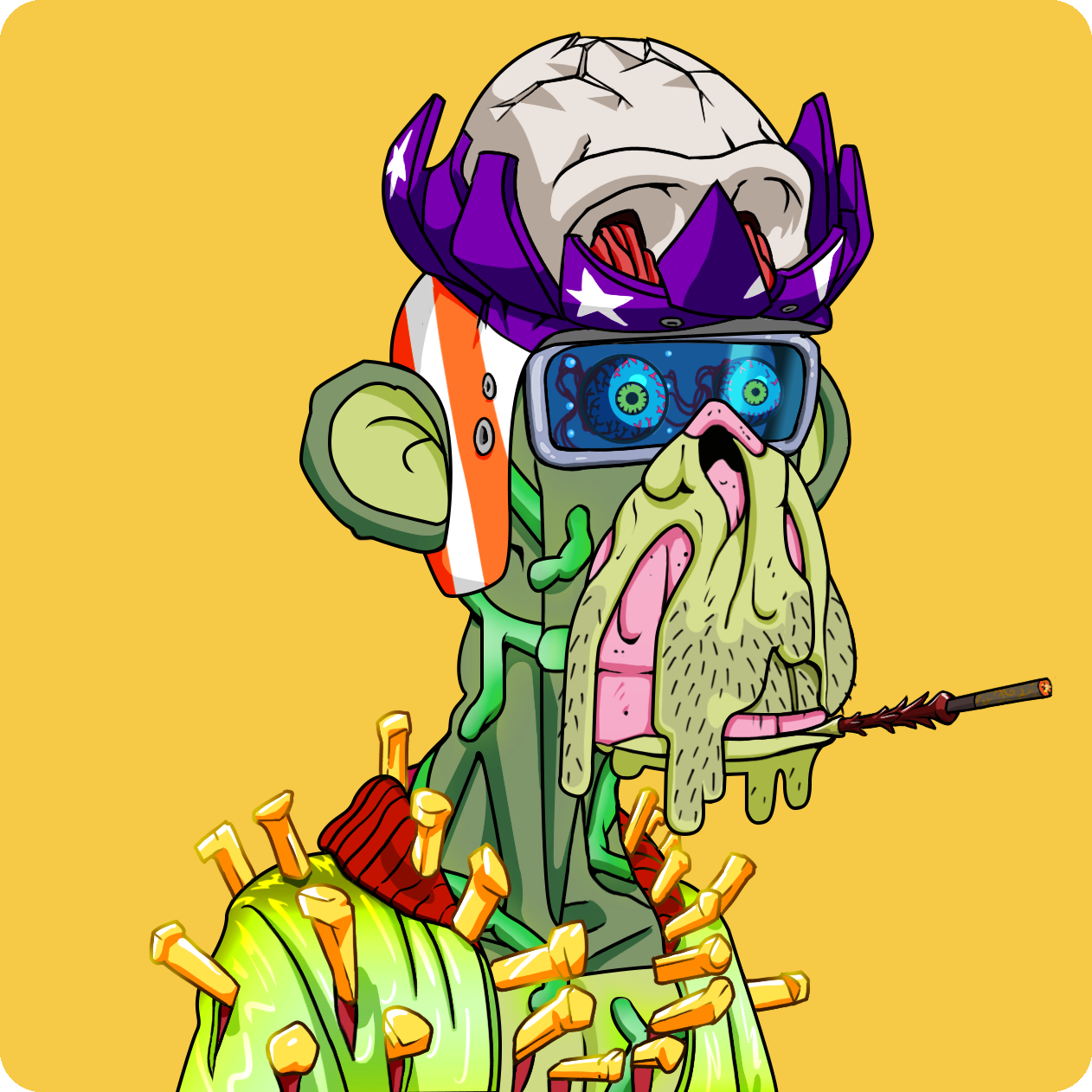 Yuga Labs - Mutant Ape Yacht Club - NFT # 25184