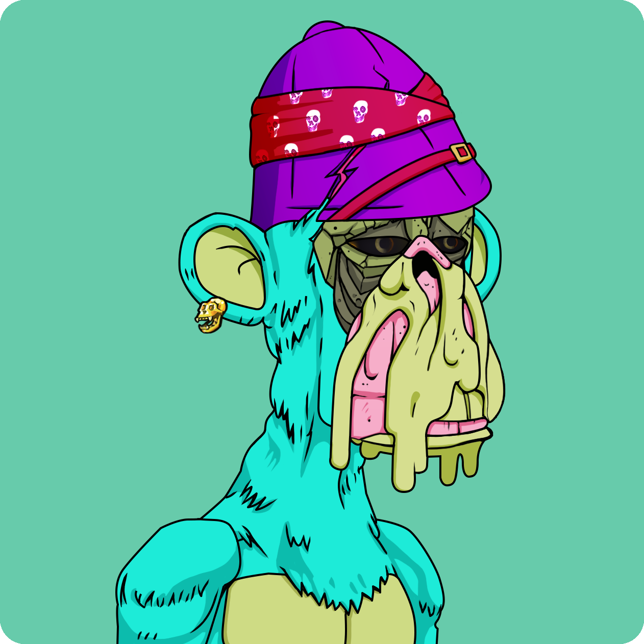 Yuga Labs - Mutant Ape Yacht Club - NFT # 8421