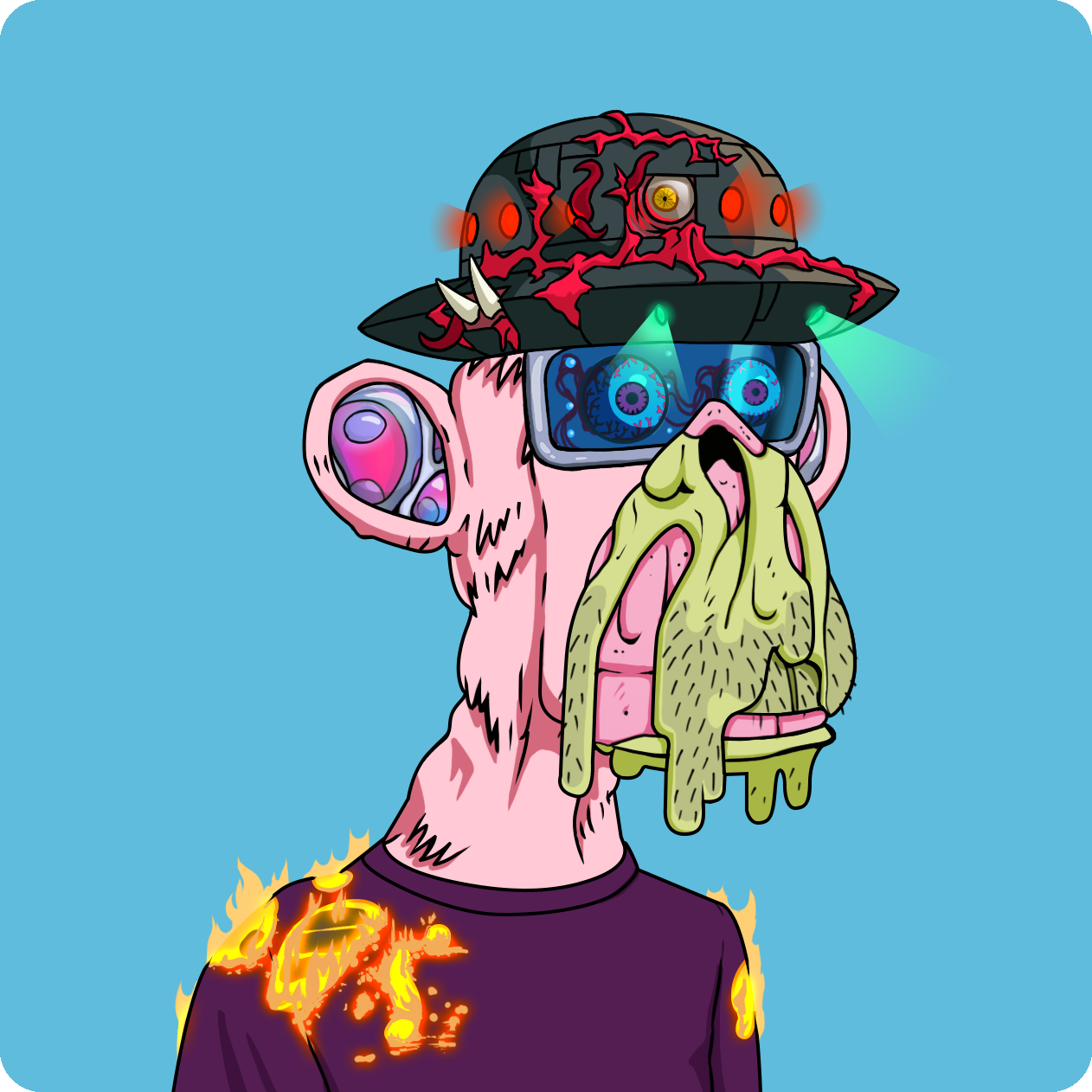 Yuga Labs - Mutant Ape Yacht Club - NFT # 14706