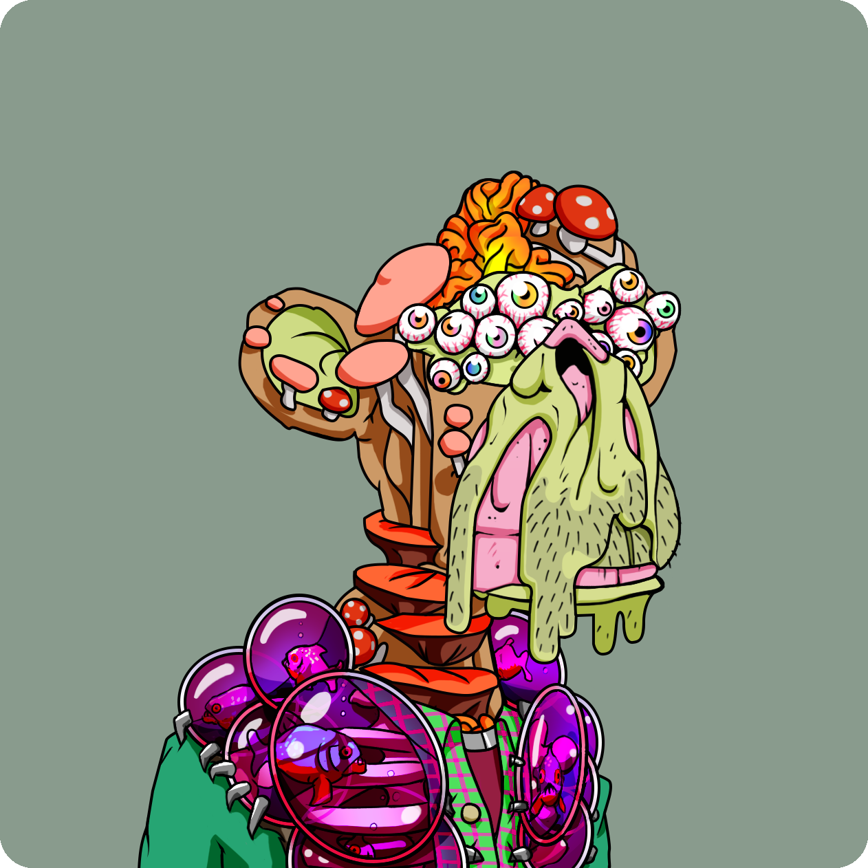 Yuga Labs - Mutant Ape Yacht Club - NFT # 27268