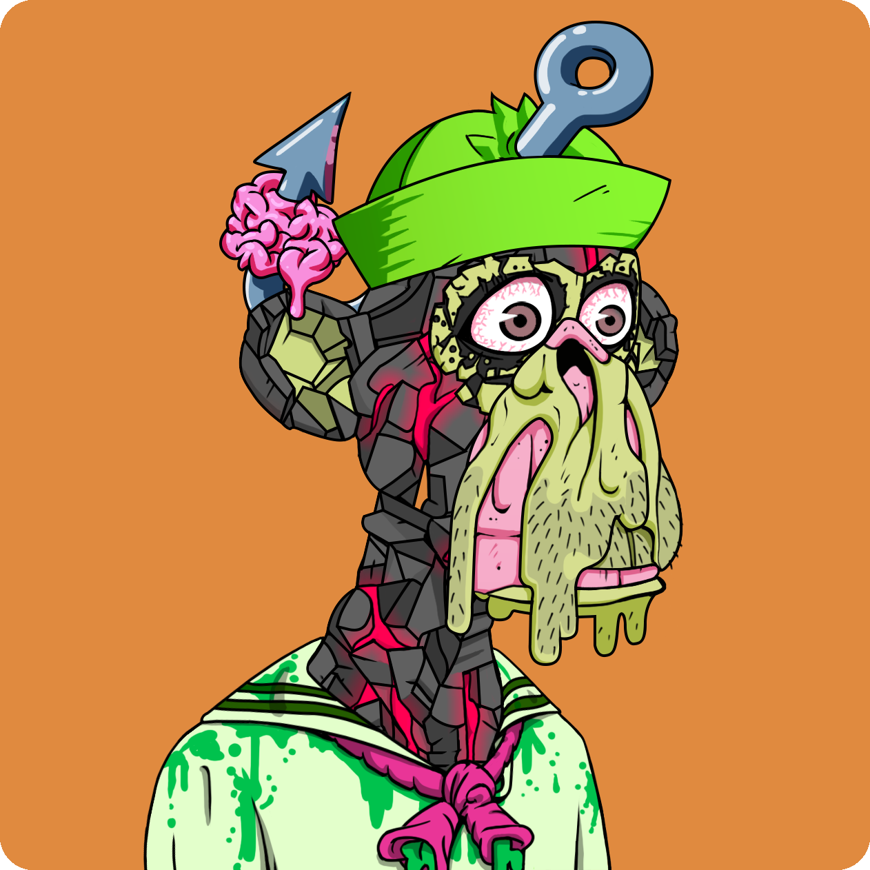 Yuga Labs - Mutant Ape Yacht Club - NFT # 4456