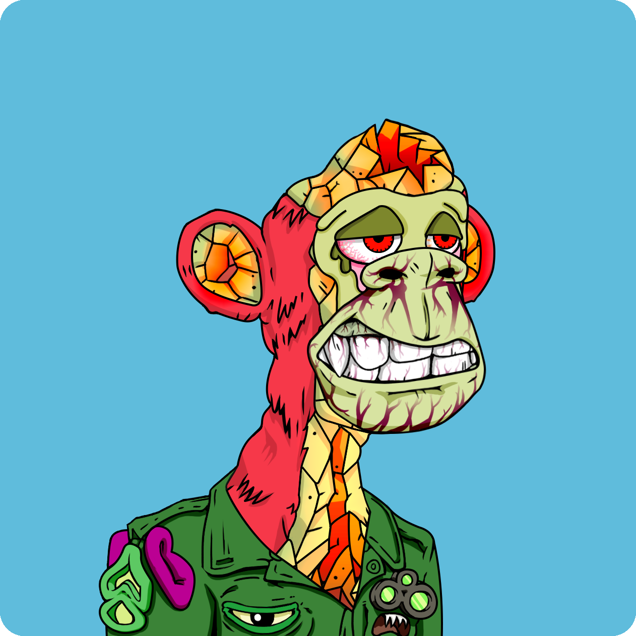 Yuga Labs - Mutant Ape Yacht Club - NFT # 14036