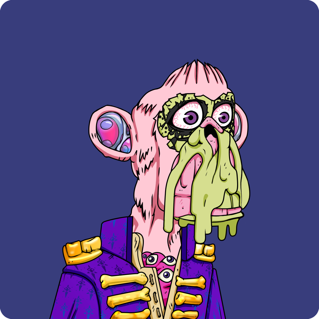 Yuga Labs - Mutant Ape Yacht Club - NFT # 21944