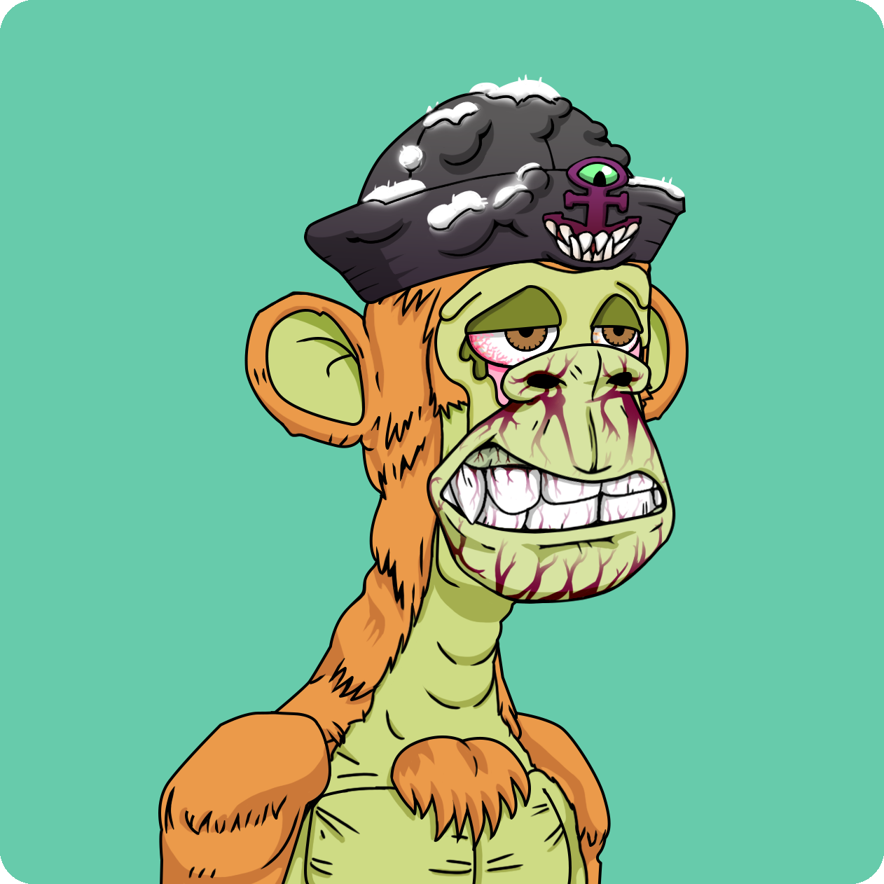 Yuga Labs - Mutant Ape Yacht Club - NFT # 23736