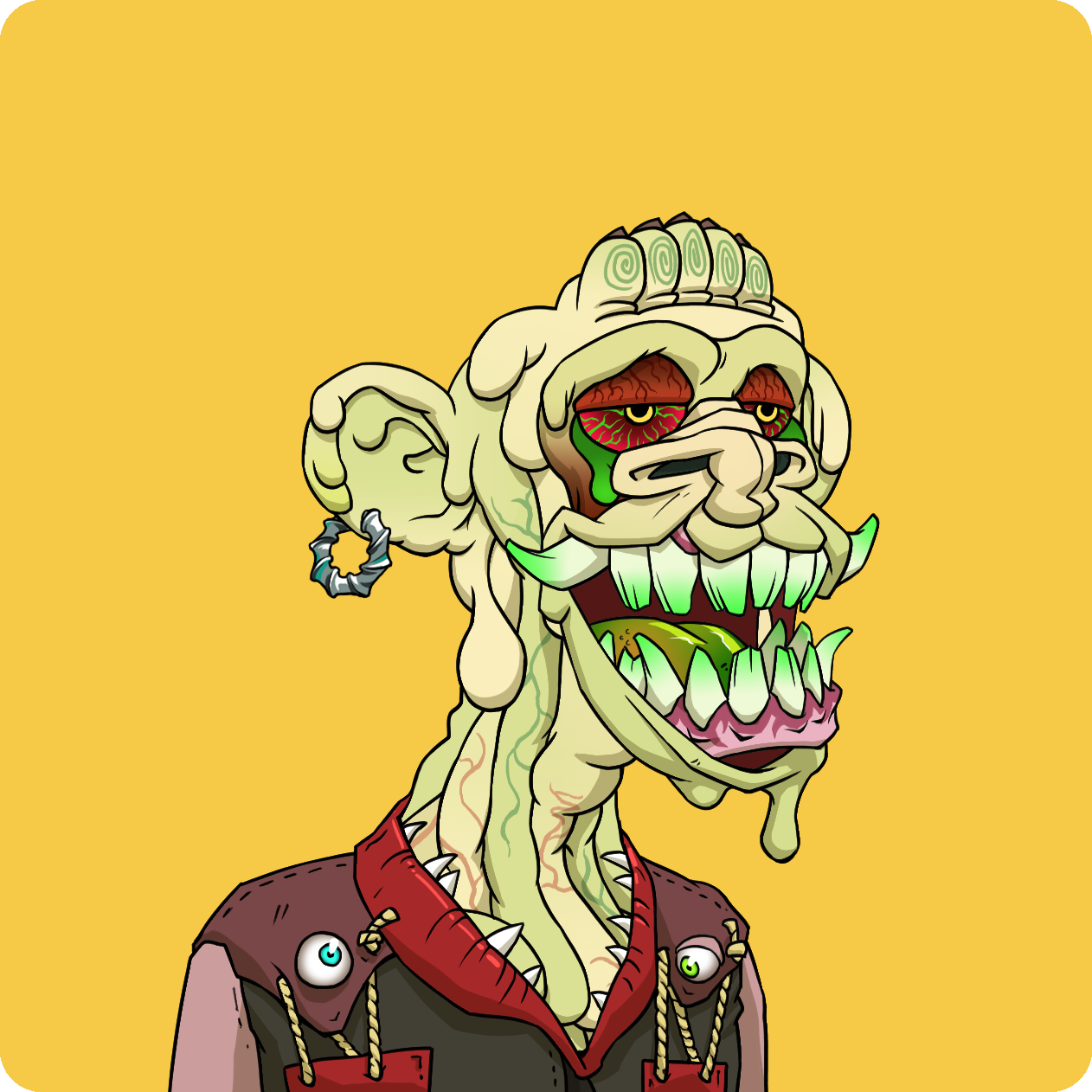 Yuga Labs - Mutant Ape Yacht Club - NFT # 447