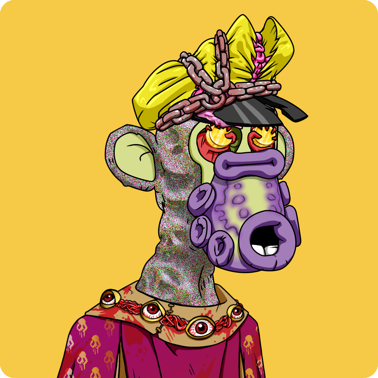 Yuga Labs - Mutant Ape Yacht Club - NFT # 3898