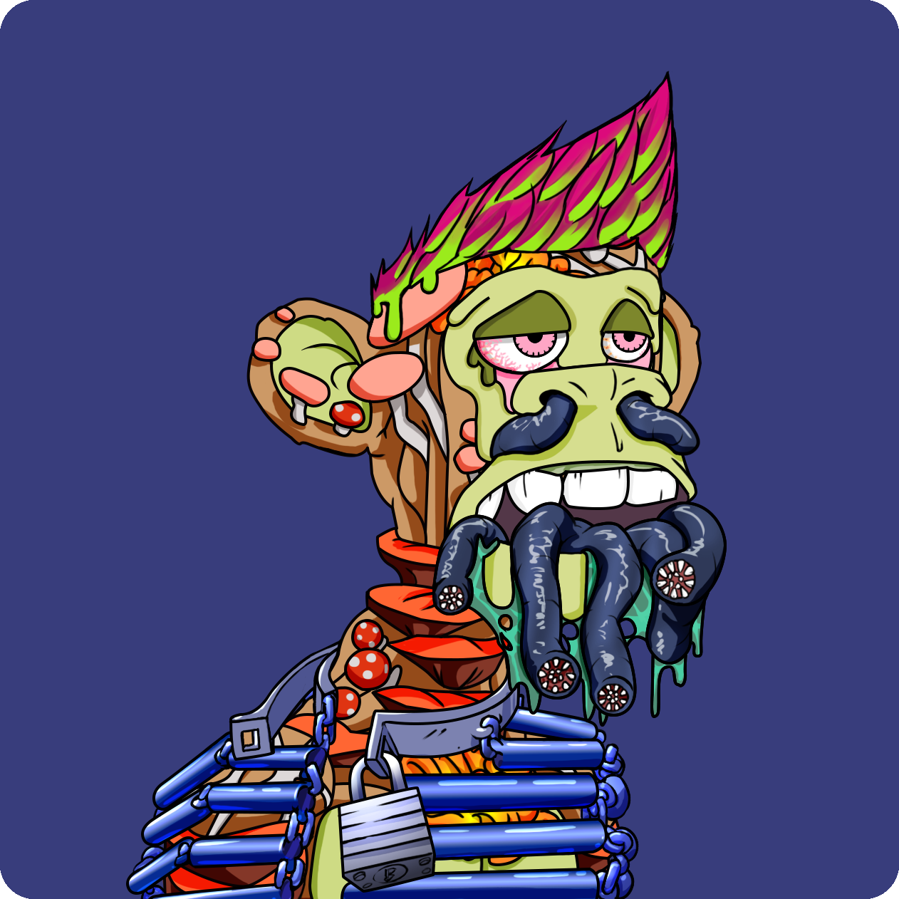 Yuga Labs - Mutant Ape Yacht Club - NFT # 24524