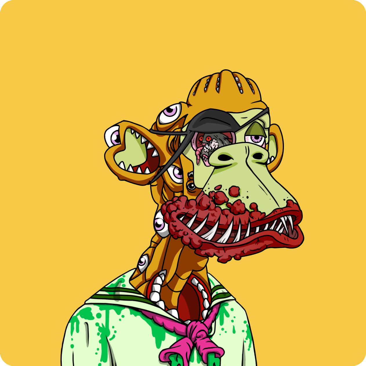 Yuga Labs - Mutant Ape Yacht Club - NFT # 14962