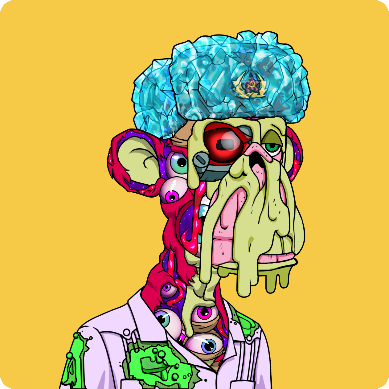 Yuga Labs - Mutant Ape Yacht Club - NFT # 8482