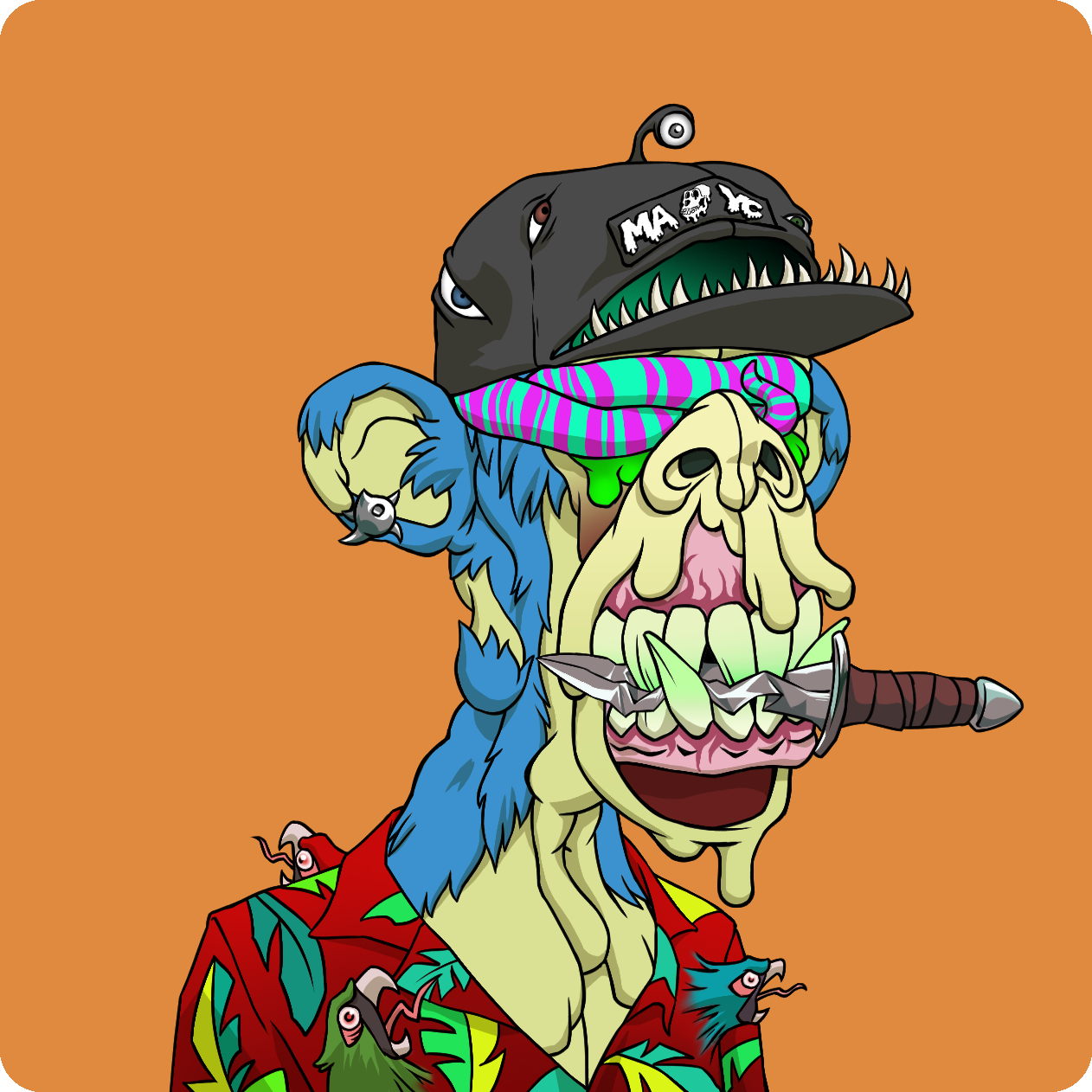 Yuga Labs - Mutant Ape Yacht Club - NFT # 19815