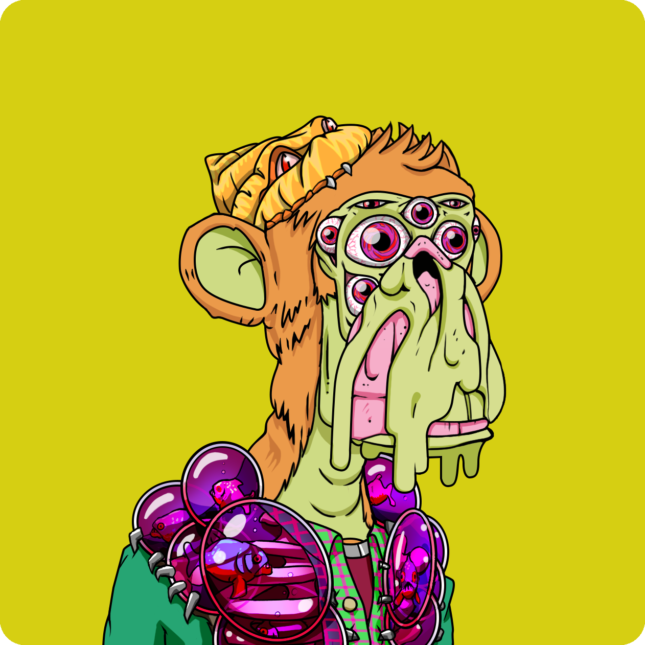 Yuga Labs - Mutant Ape Yacht Club - NFT # 5416