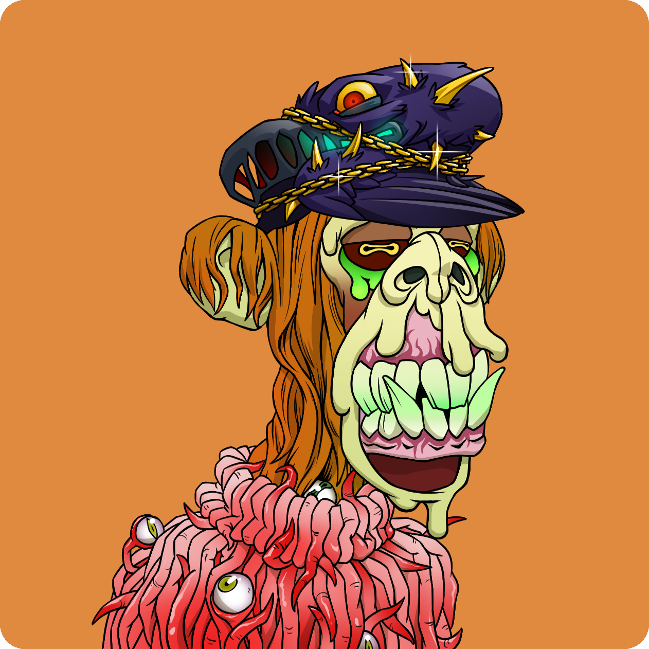 Yuga Labs - Mutant Ape Yacht Club - NFT # 673