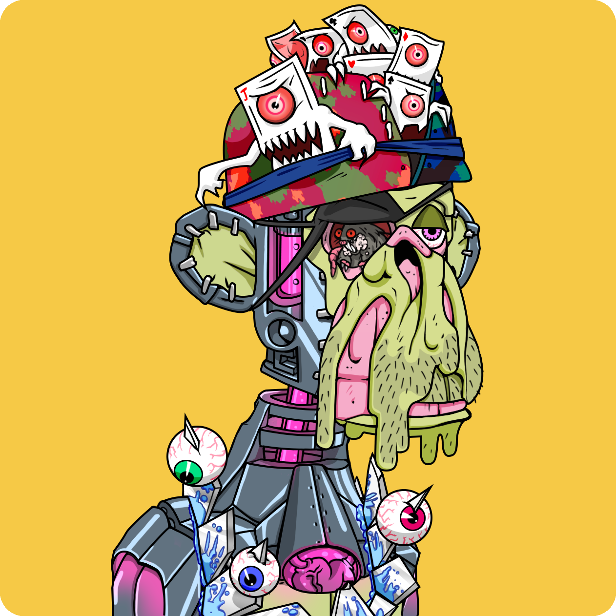 Yuga Labs - Mutant Ape Yacht Club - NFT # 15896