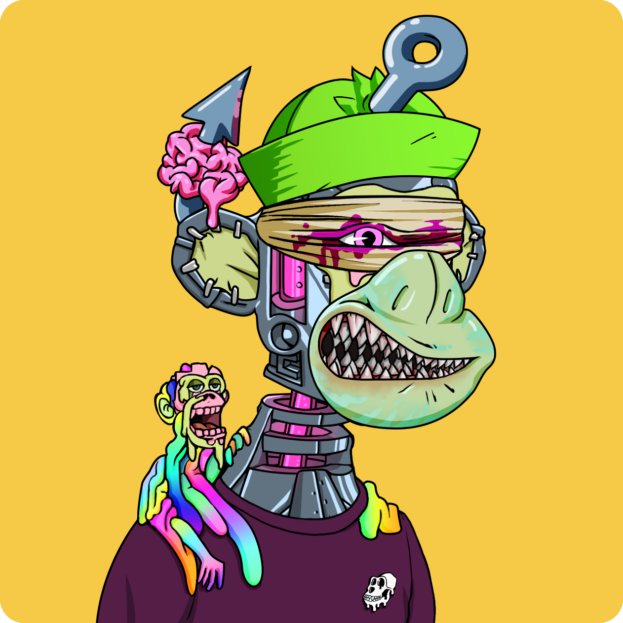 Yuga Labs - Mutant Ape Yacht Club - NFT # 2743