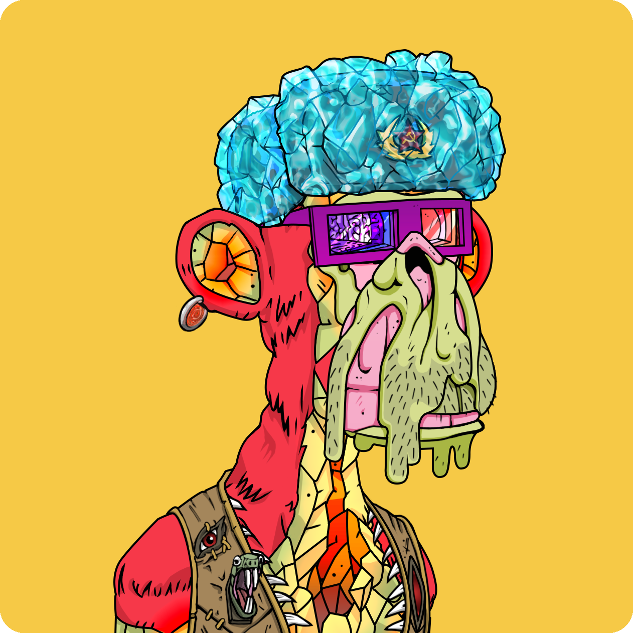 Yuga Labs - Mutant Ape Yacht Club - NFT # 11896