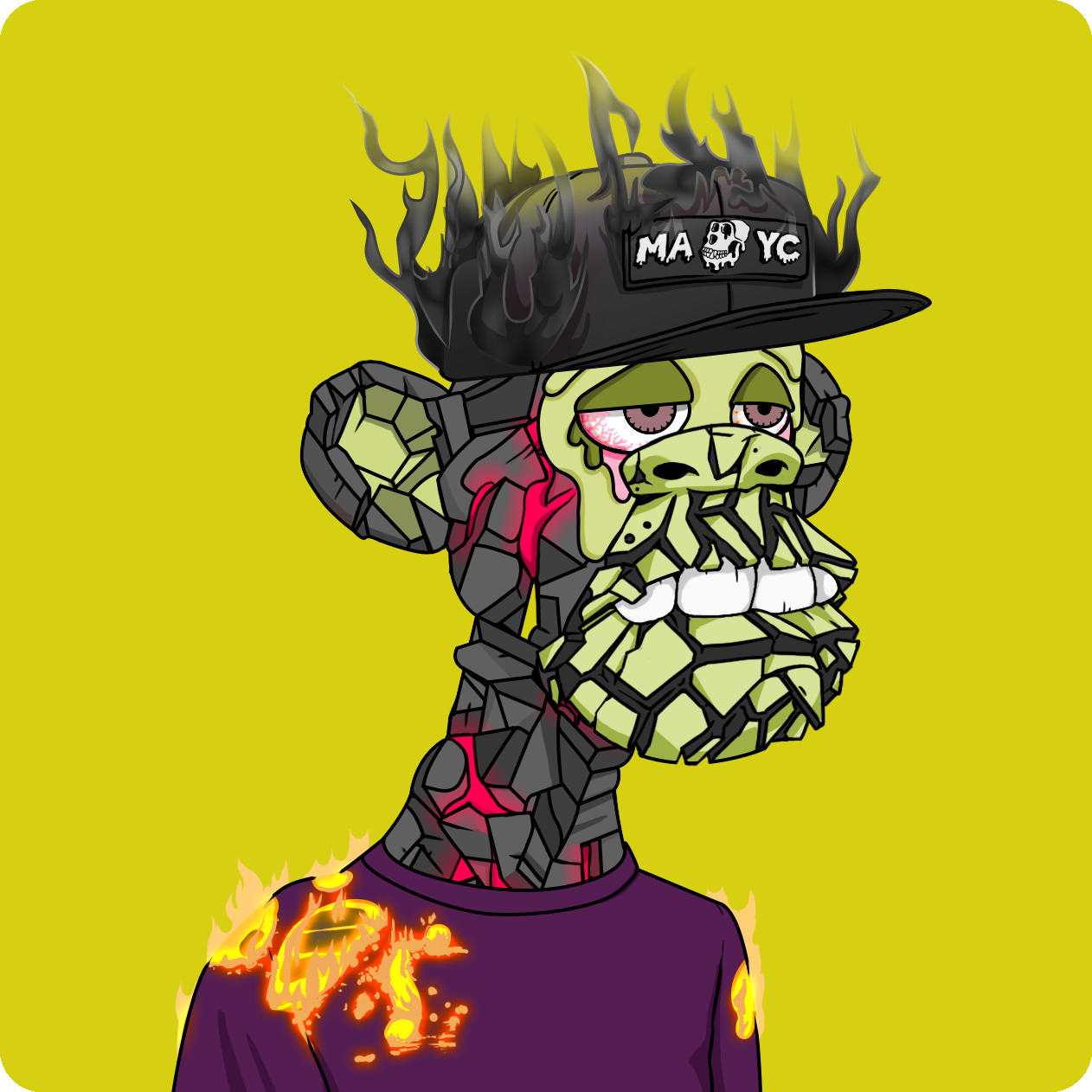 Yuga Labs - Mutant Ape Yacht Club - NFT # 27074