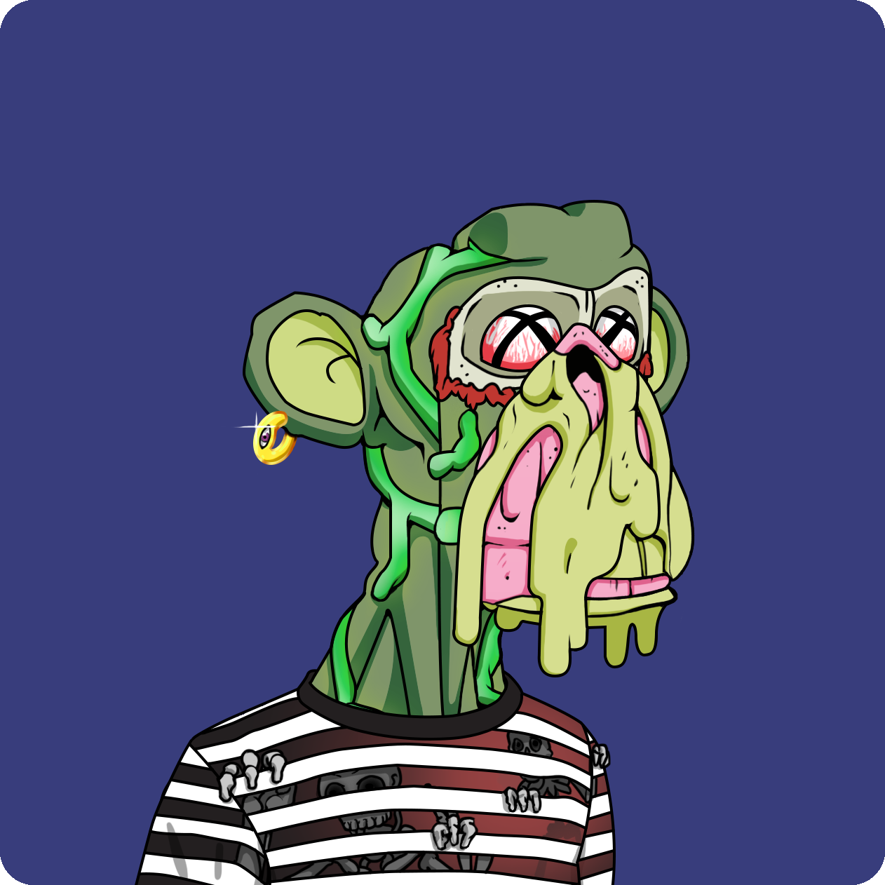 Yuga Labs - Mutant Ape Yacht Club - NFT # 21364