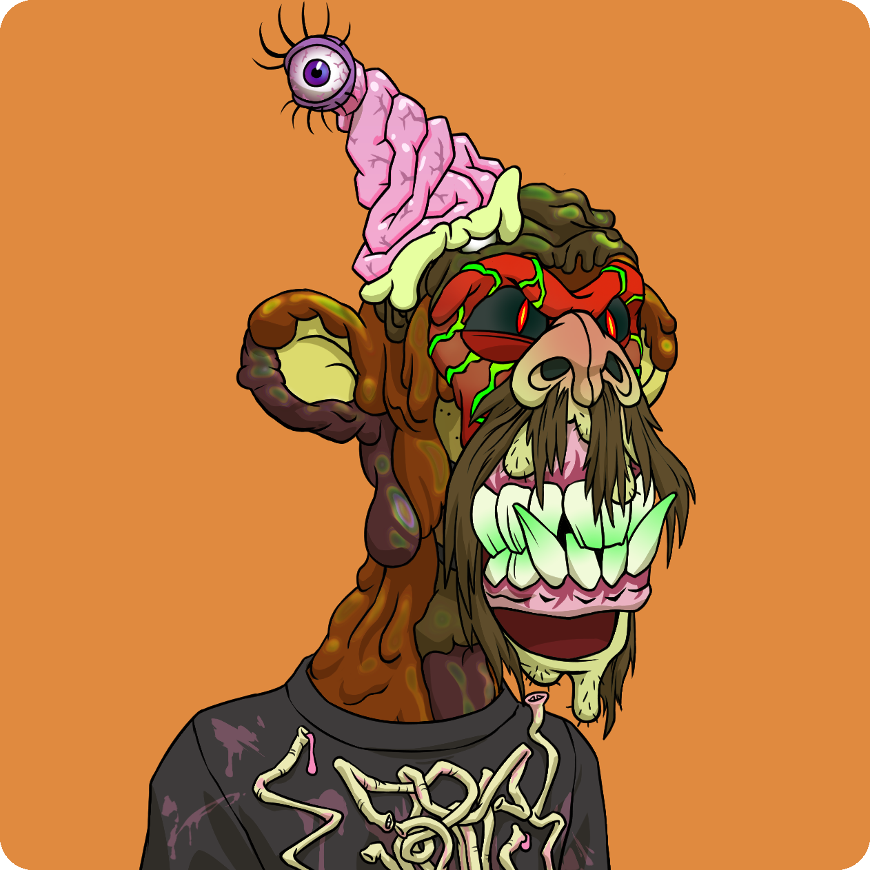 Yuga Labs - Mutant Ape Yacht Club - NFT # 117